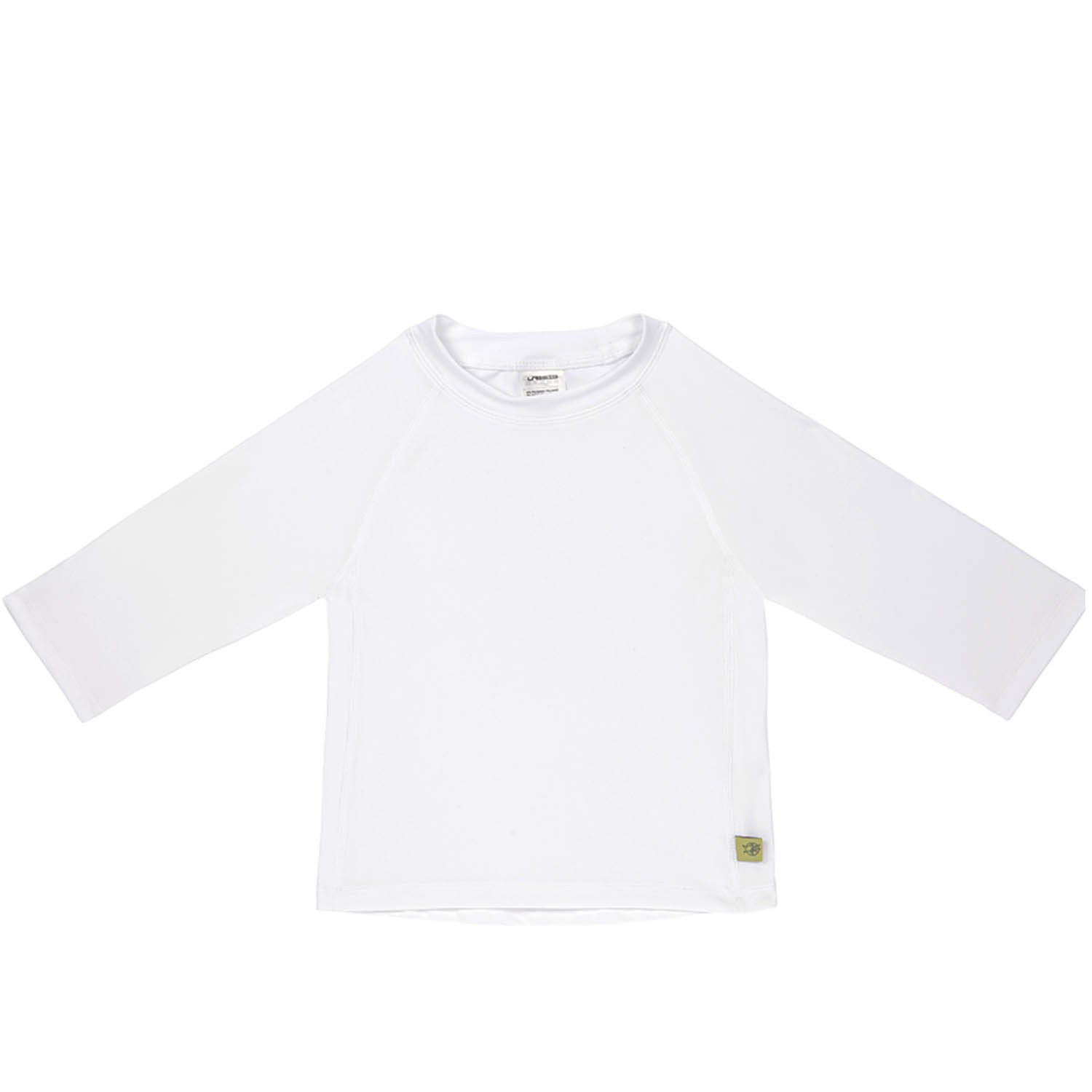 嬰幼兒抗UV長袖泳裝上衣-小米白 (12個月)