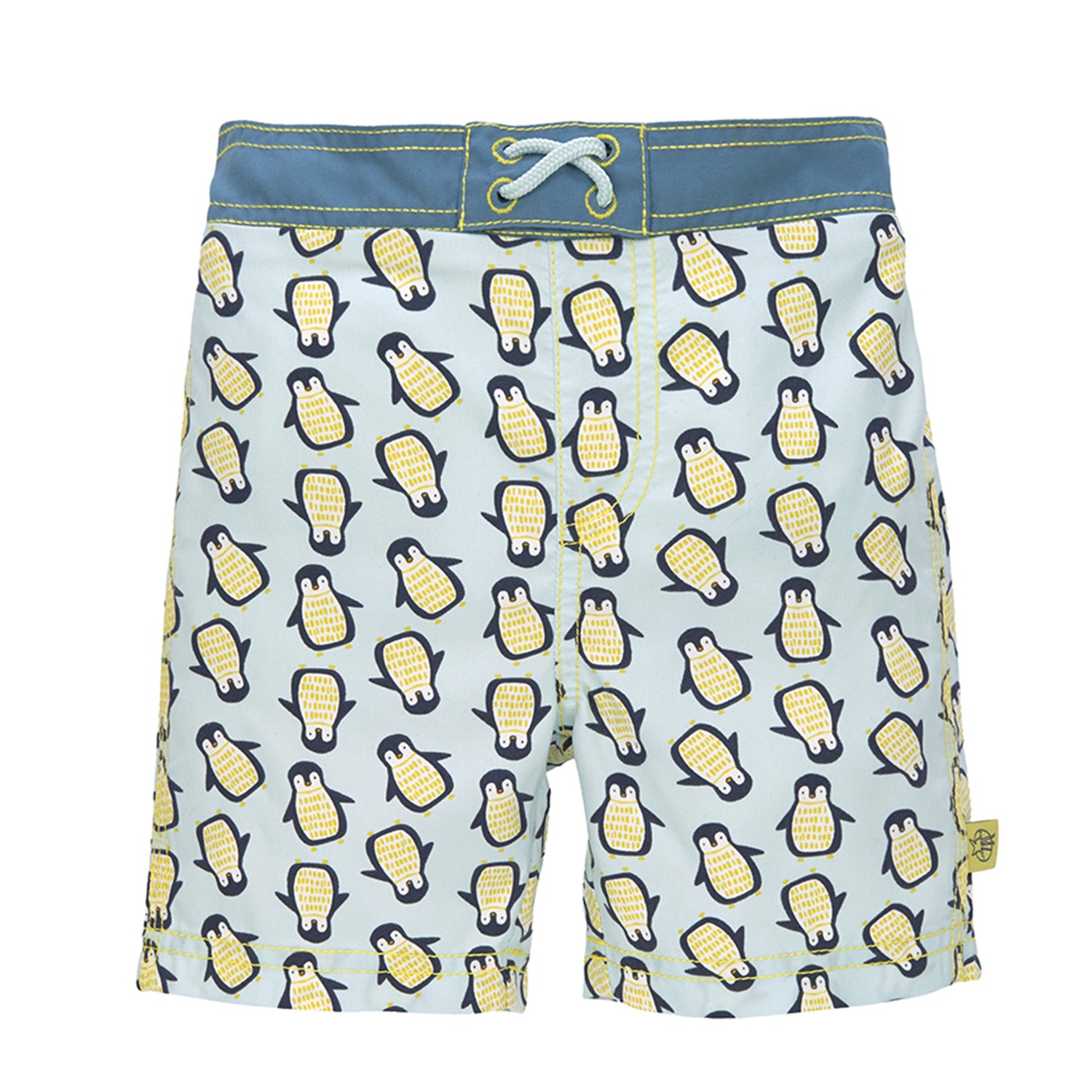 嬰幼兒抗UV海灘尿布褲-薄荷企鵝 (12個月)