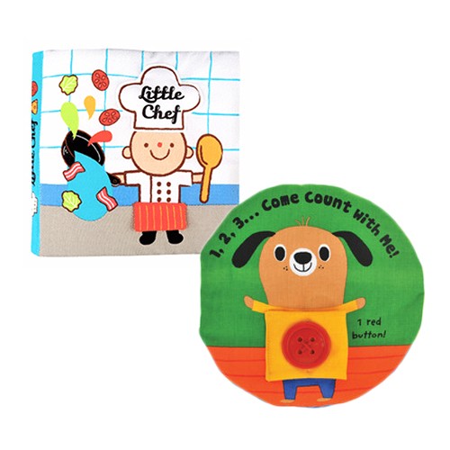 布書兩入組-小廚師+我會數數