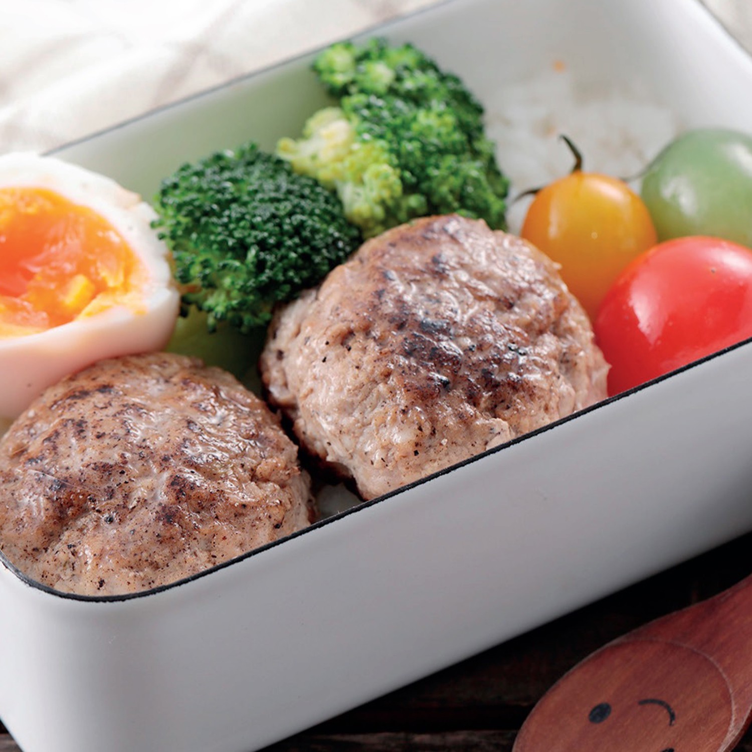 迷你豬肉漢堡排-60g/顆(4入)