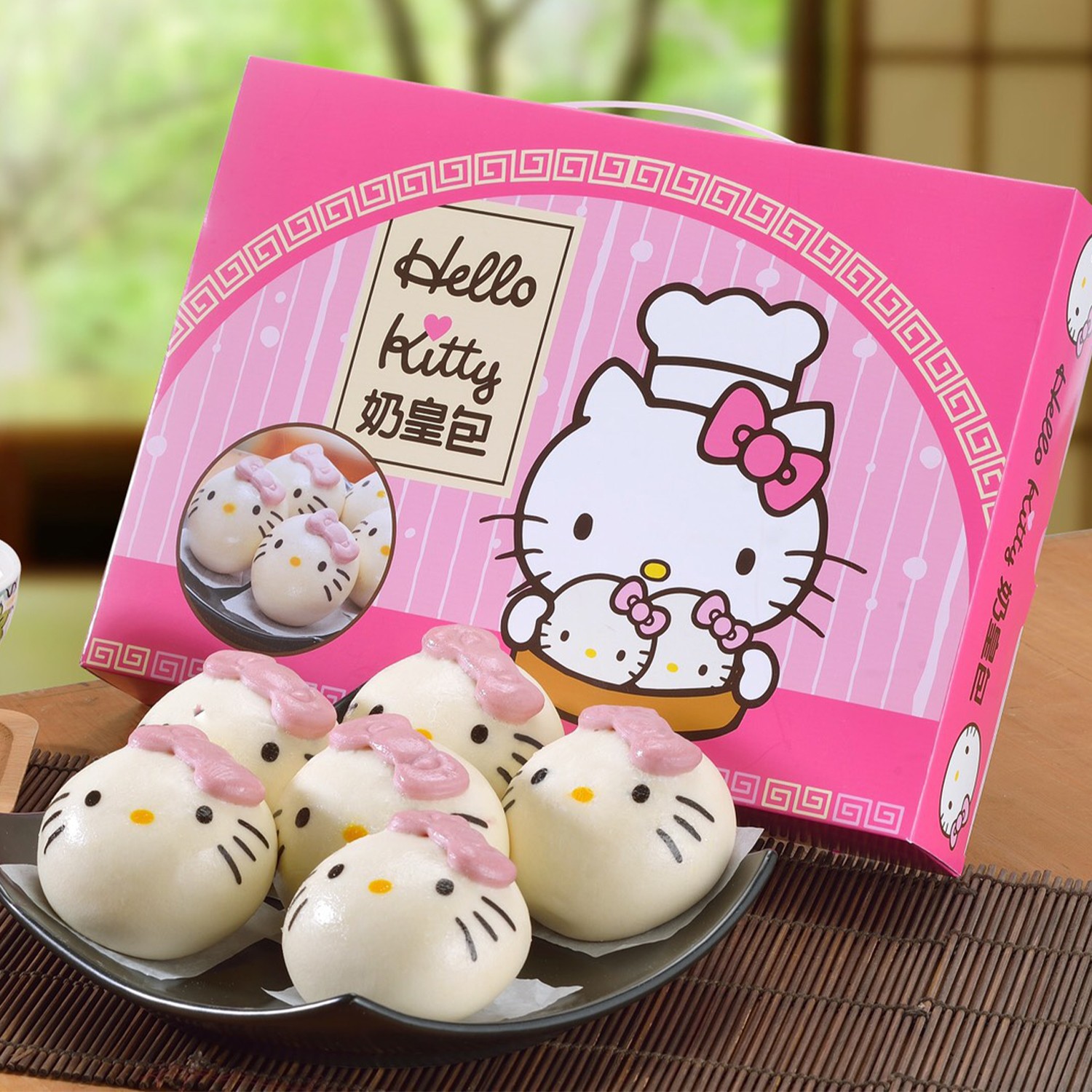Hello Kitty 奶皇包禮盒 (6入/盒)-65g±5%