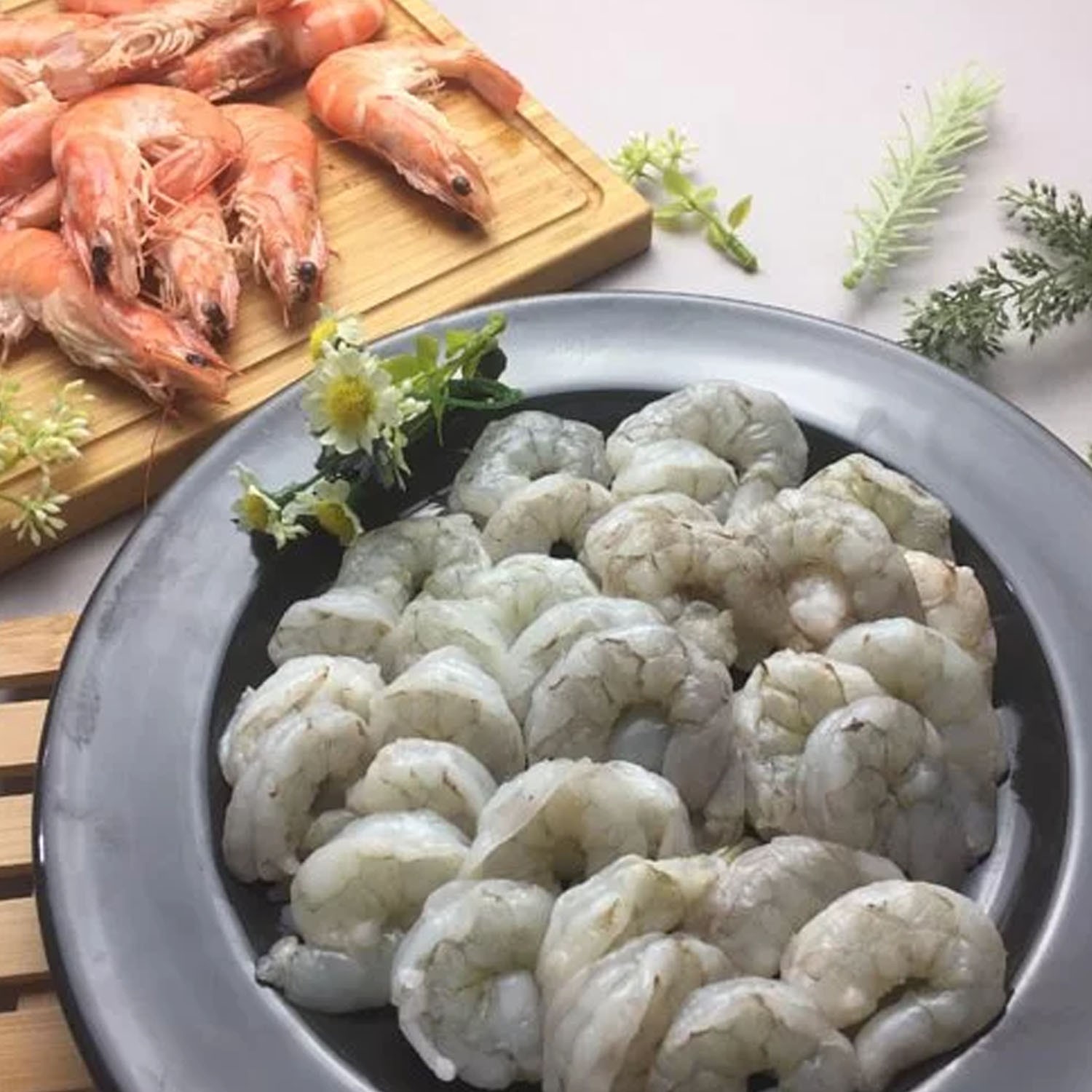 美洲白晶蝦蝦仁 31/40 250 公克/包 (約18-20顆蝦仁)