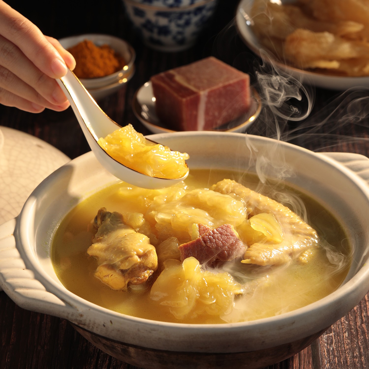 港式養顏花膠雞湯鍋(湯底)-1000g/包