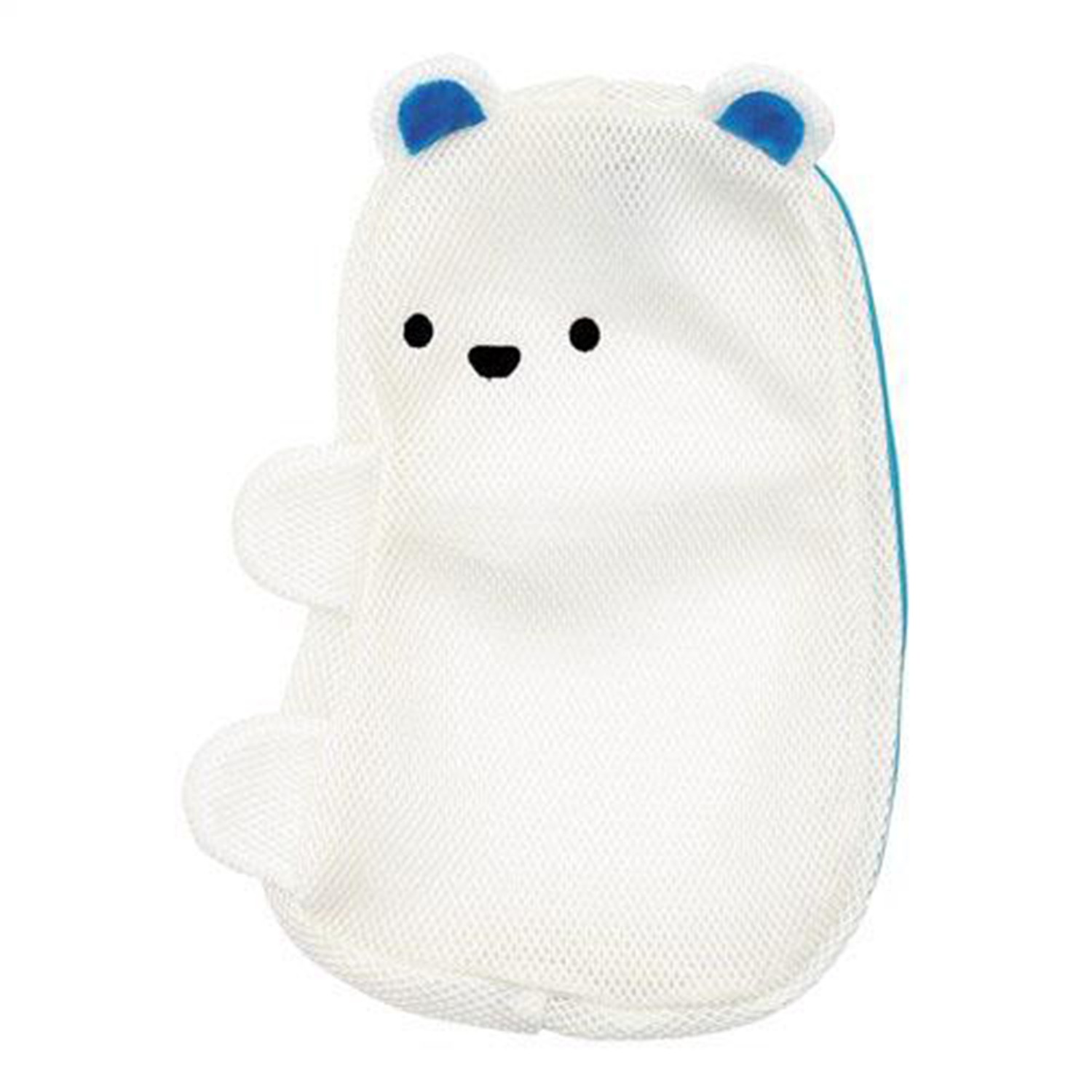 動物造型洗衣袋-小熊-白