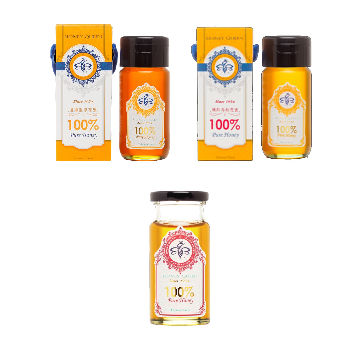 【小資回饋組合】嫣紅烏桕花蜜700g+夏緻龍眼花蜜700g＋嫣紅烏桕花蜜180g