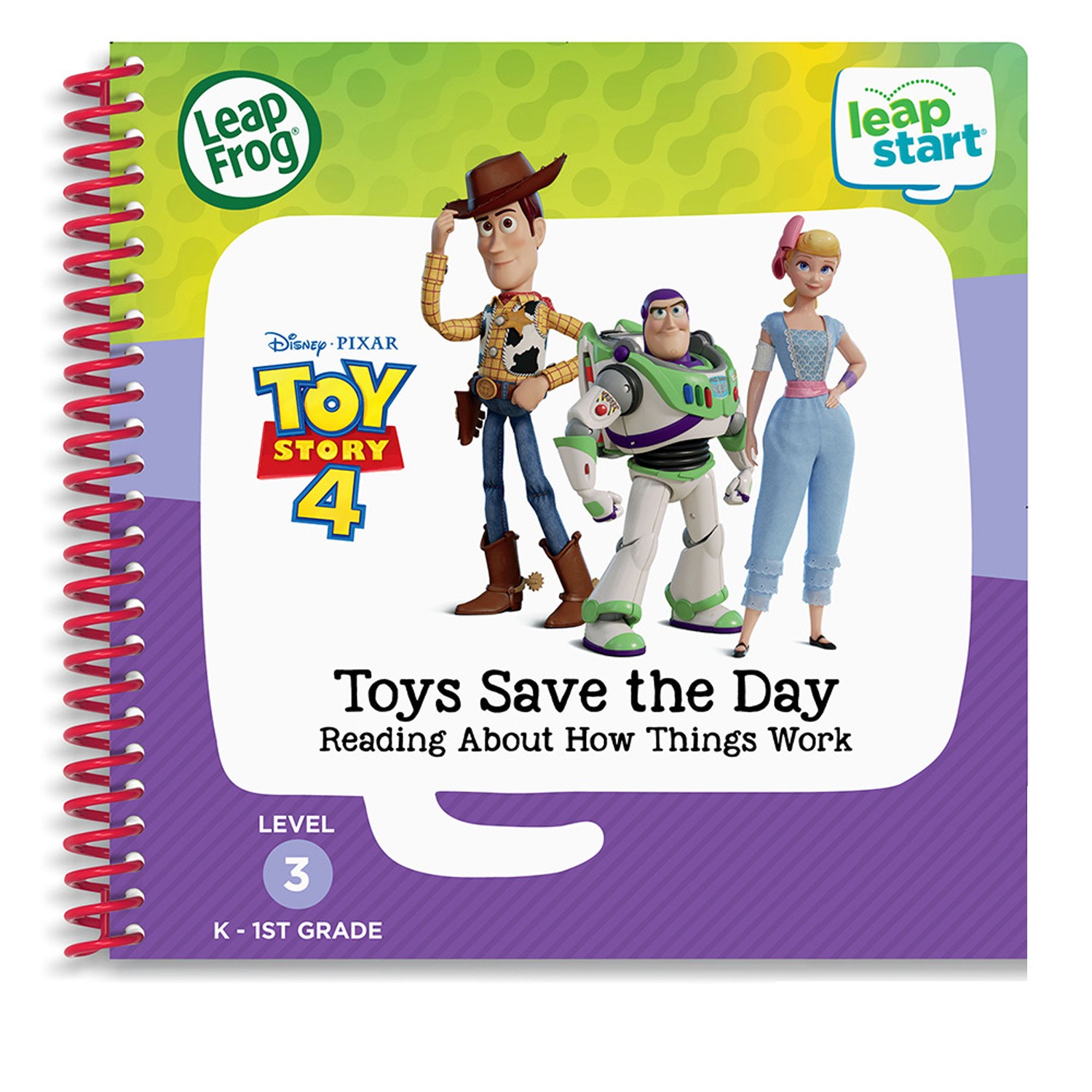 LeapStart Sr. Books: 兒童8-迪士尼玩具總動員3D