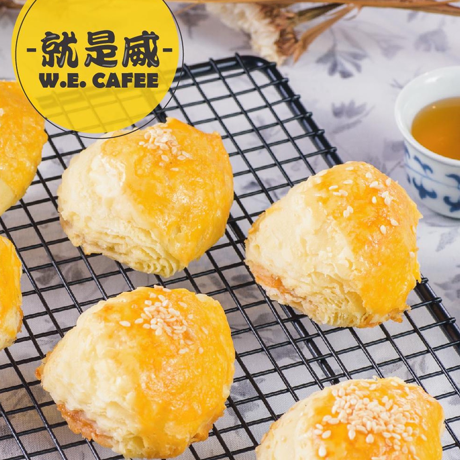 【壽滿趣-就是威】蜜汁叉燒酥10顆-盒裝