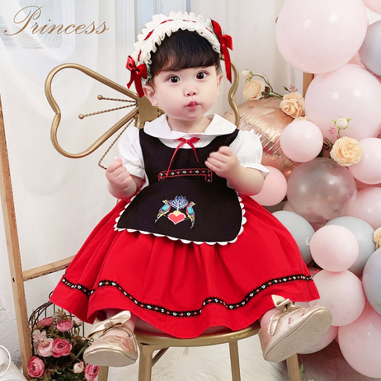 造型公主裙-荷蘭公主 (90cm)