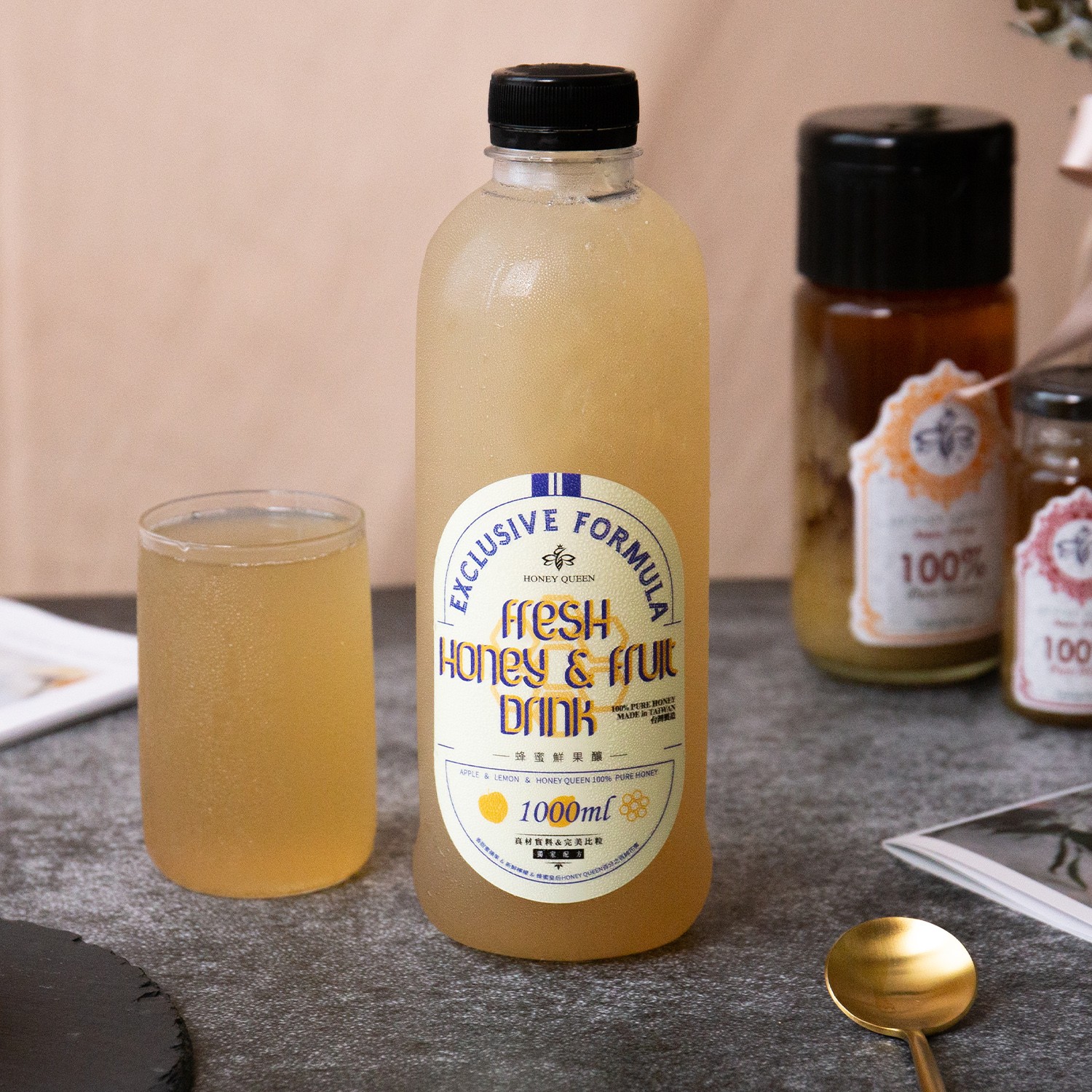 蜂蜜鮮果飲-1000ml