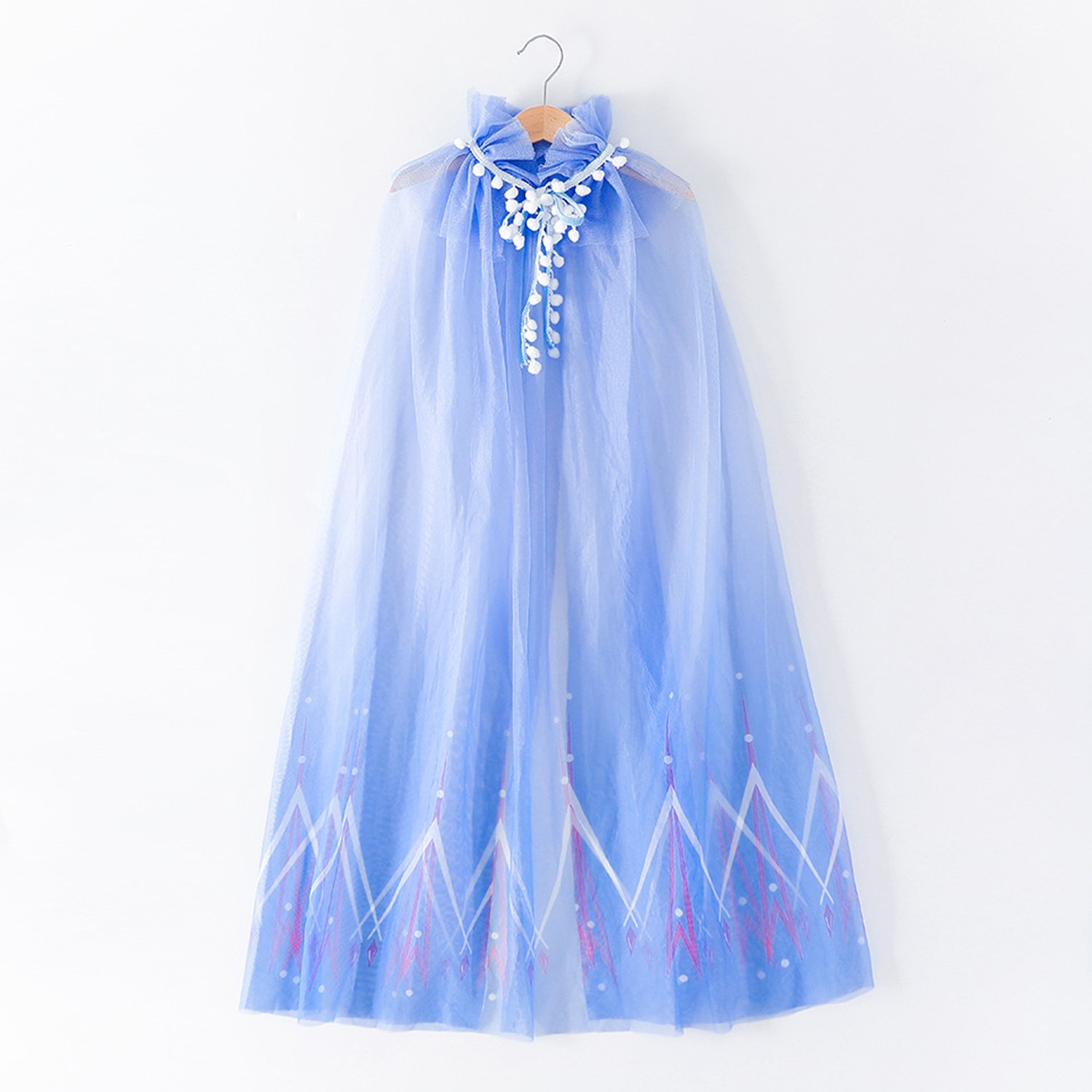 冰雪薄紗披風-A款