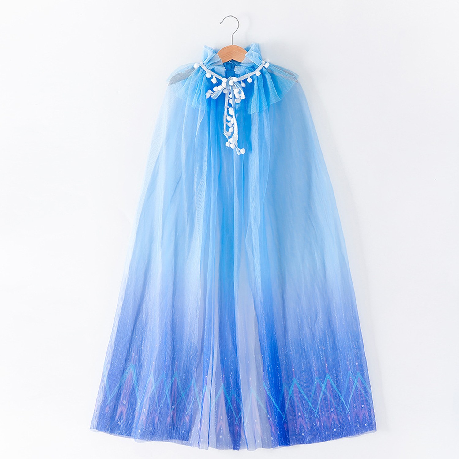 冰雪薄紗披風-B款