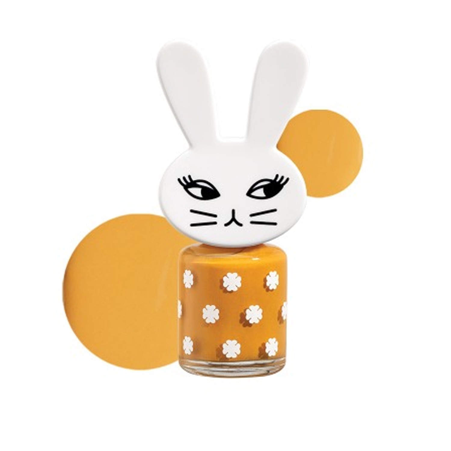 飽和色系列 可撕式無毒指甲油 日光黃 媽咪愛