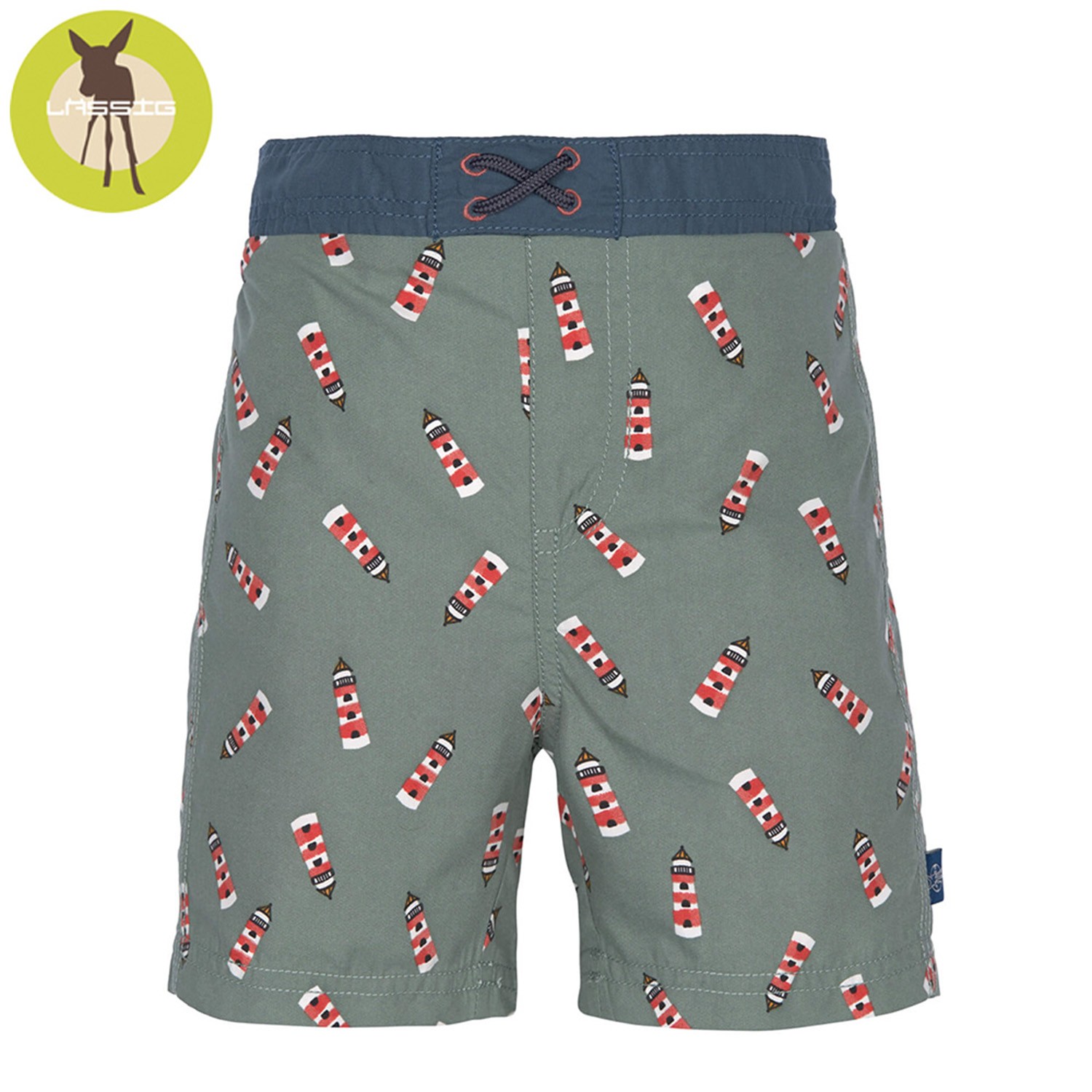 嬰幼兒抗UV海灘尿布褲-小燈塔 (12個月)