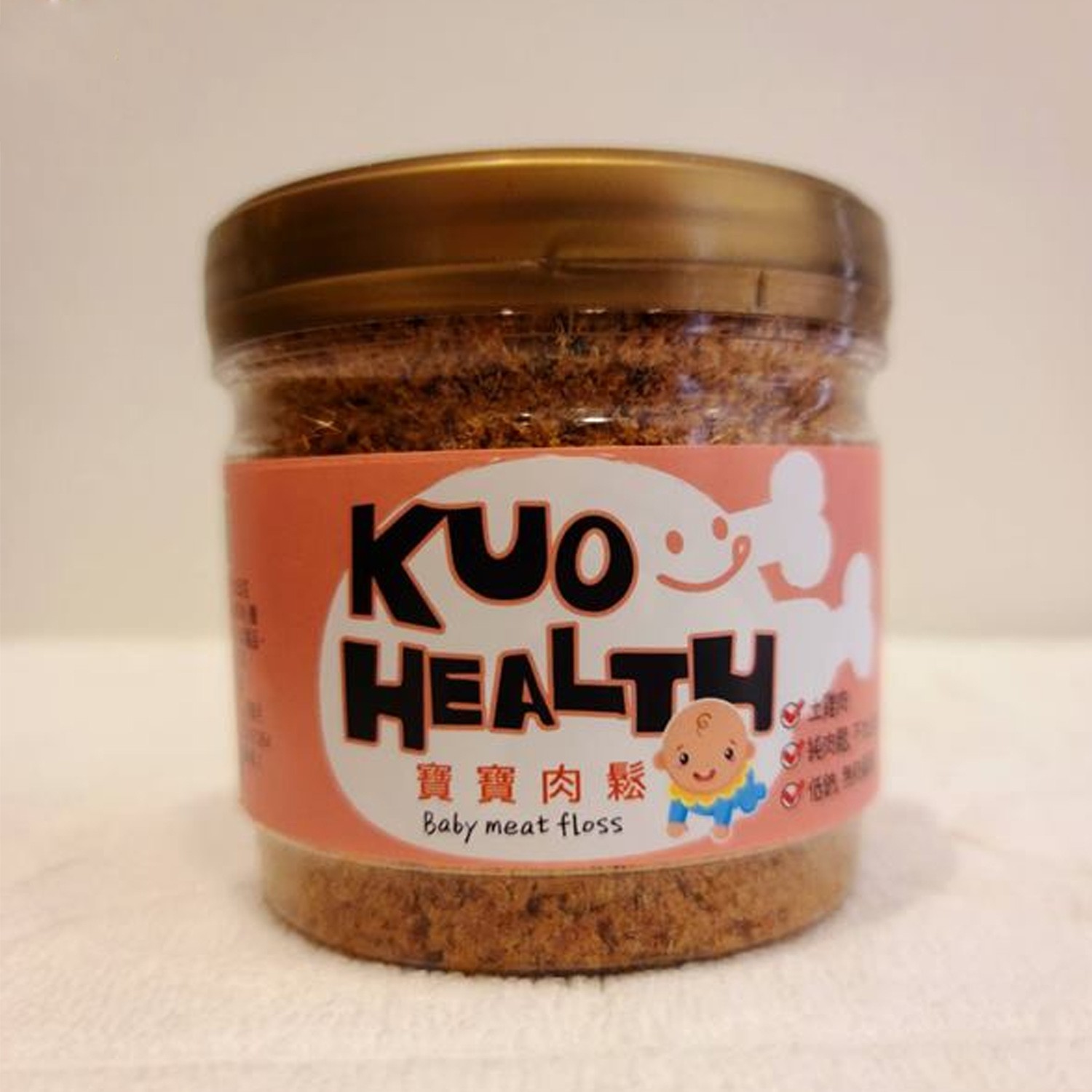 郭老師寶寶雞肉鬆-12個月以上可吃-罐/120G