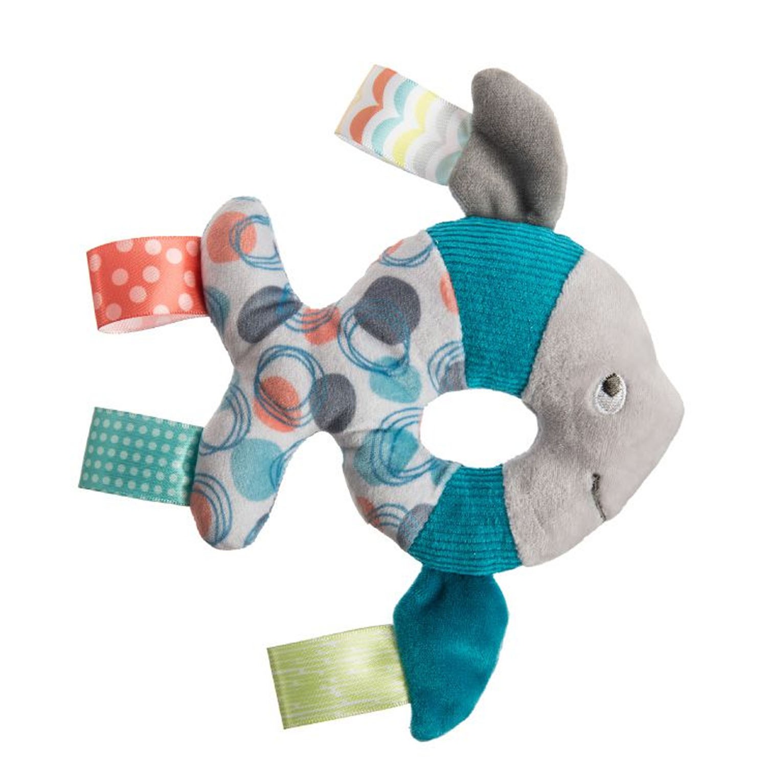 標籤手搖鈴-幾何曼波魚