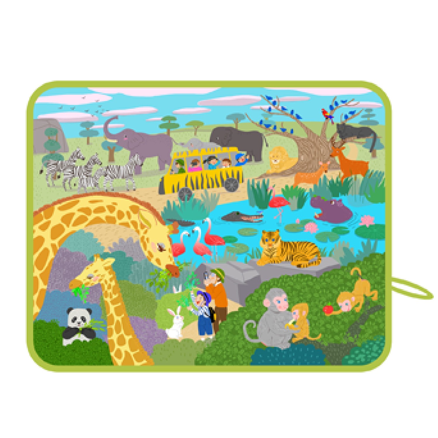 磁性遮陽簾-動物探險-2020年新款