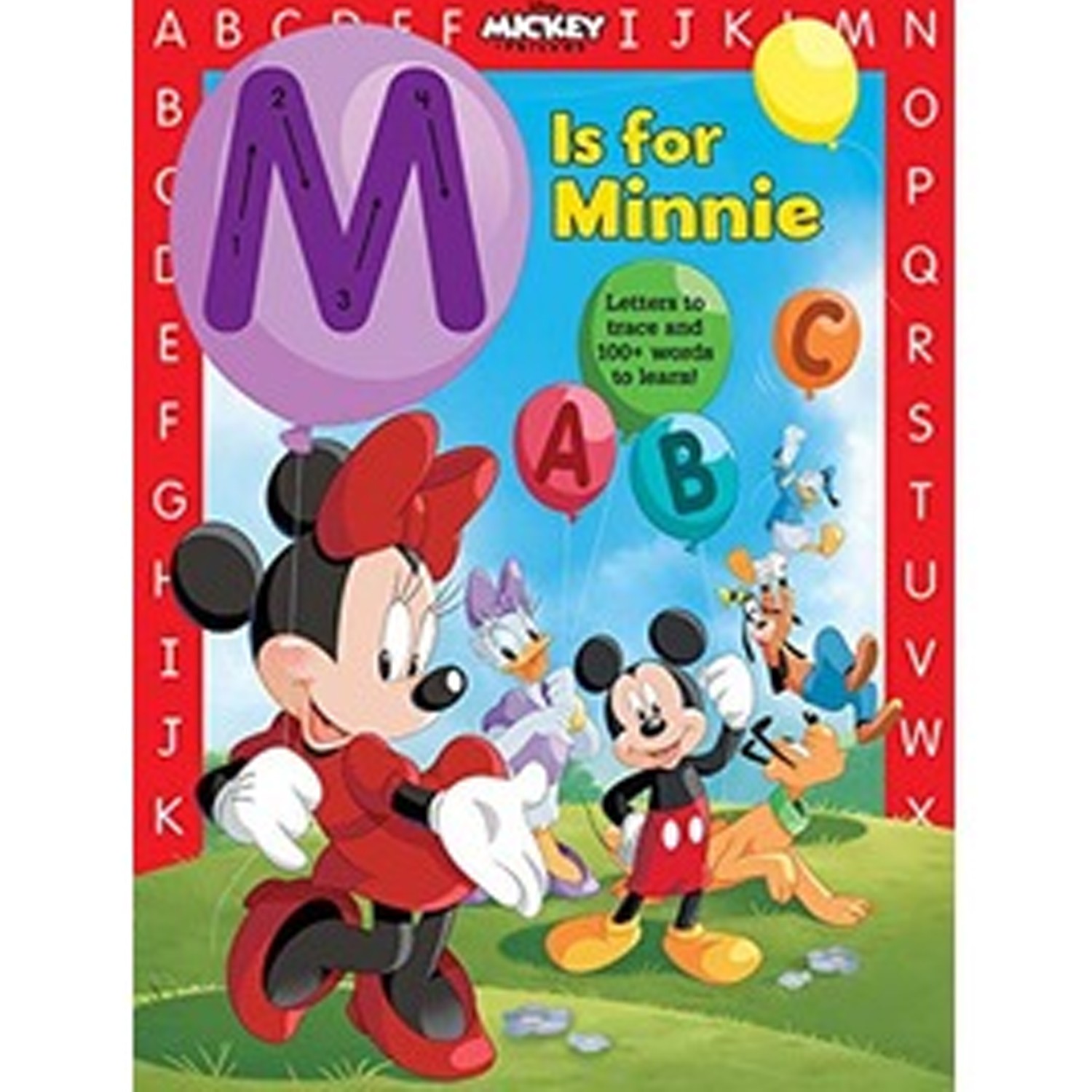 M is for Minnie 米妮字母學習書（厚頁書）