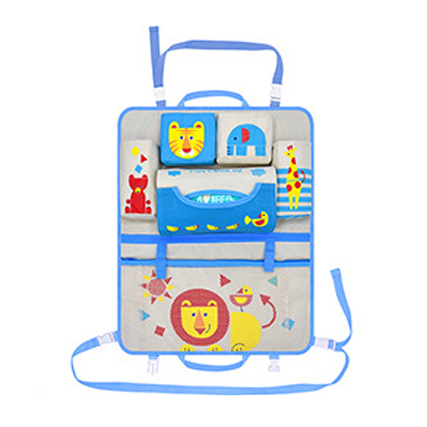 車座後背收納掛袋-小小獅王