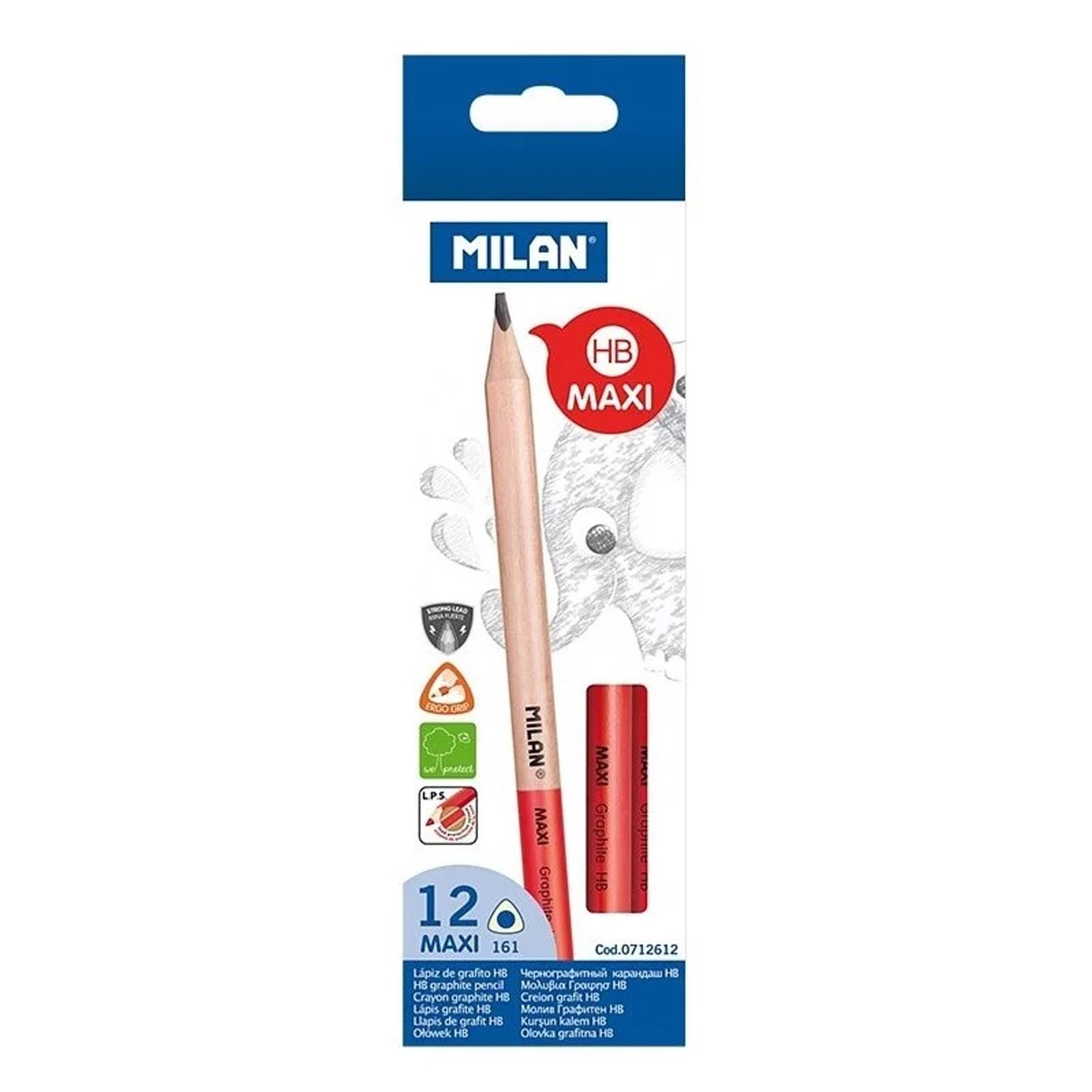 學齡前的第一枝三角鉛筆_12入裝