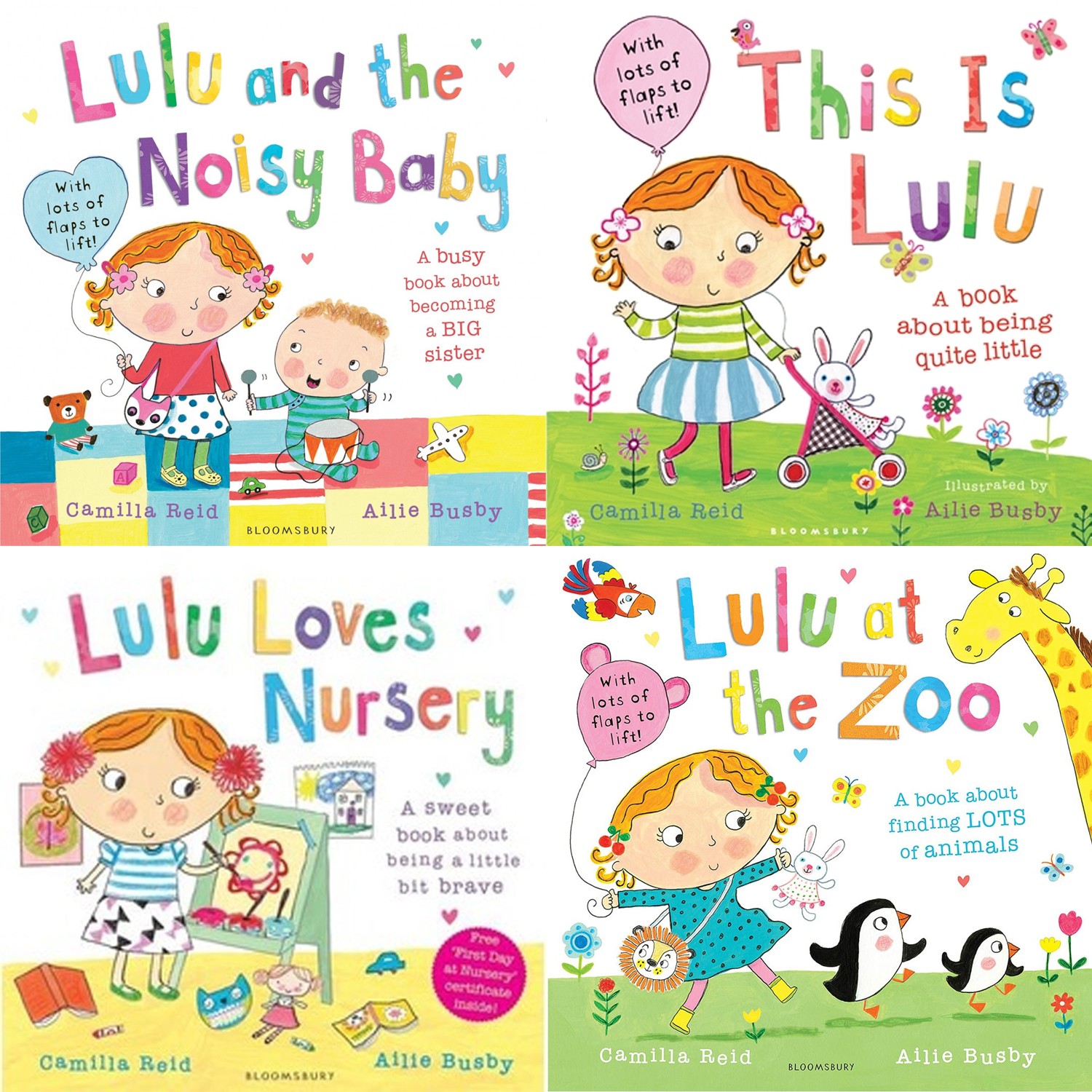 【4本合購】Lulu 平裝翻翻書