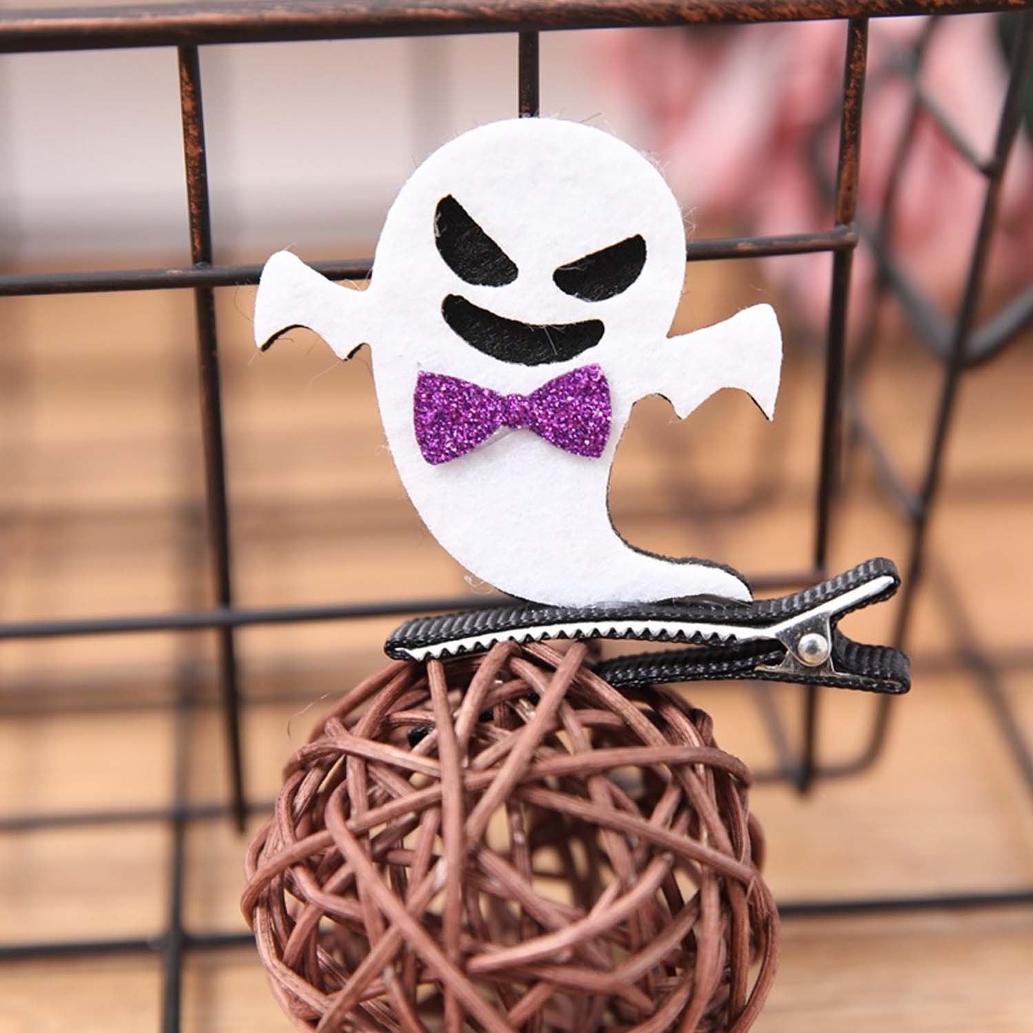 萬聖造型髮夾-幽靈