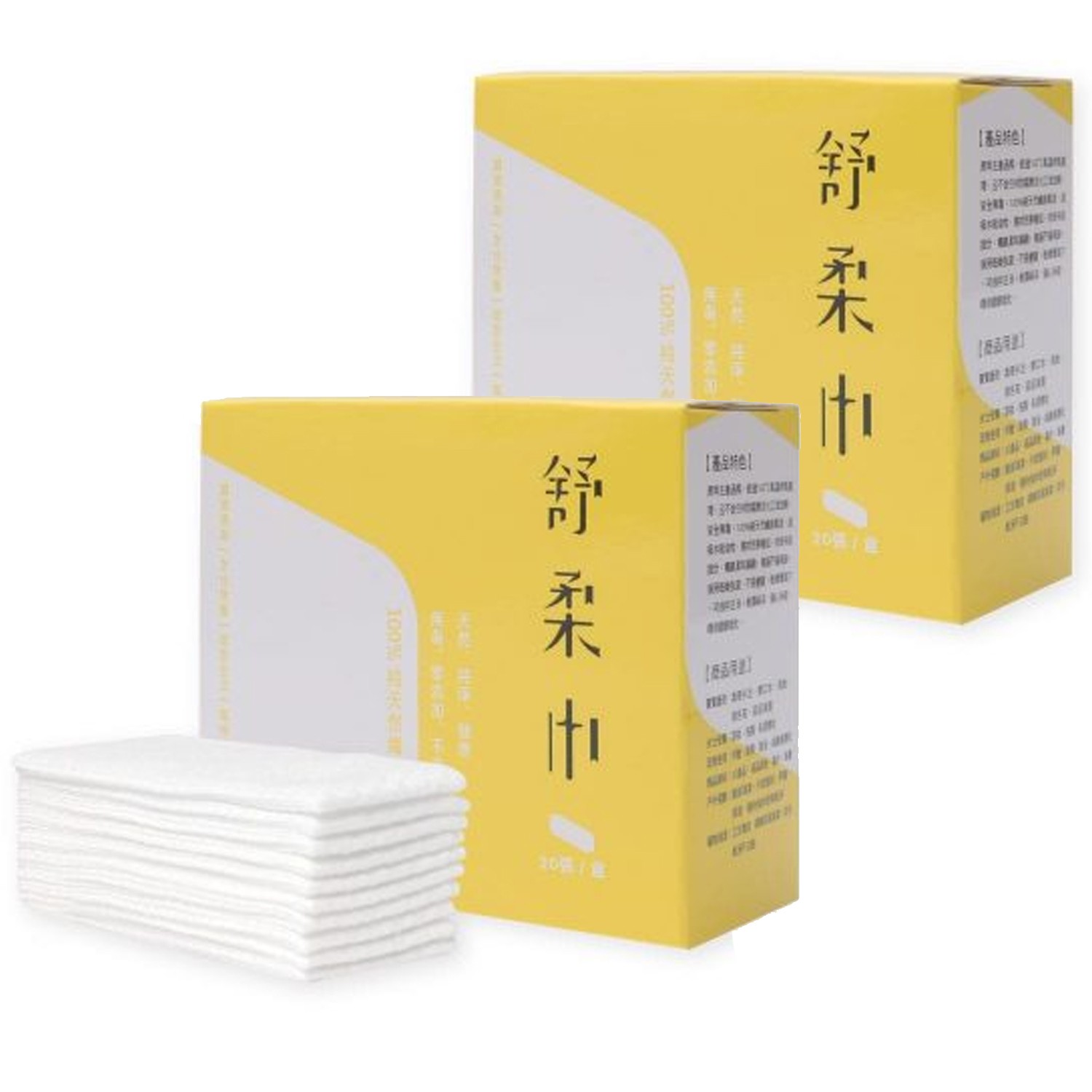 舒柔巾-家庭個人組-超值組(買一送一）-20片/包，12包/盒共240張