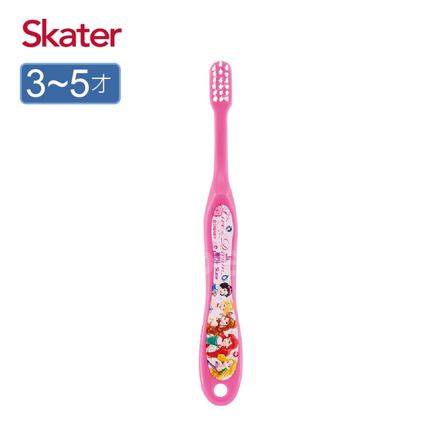 軟毛牙刷(3-5歲)-迪士尼公主