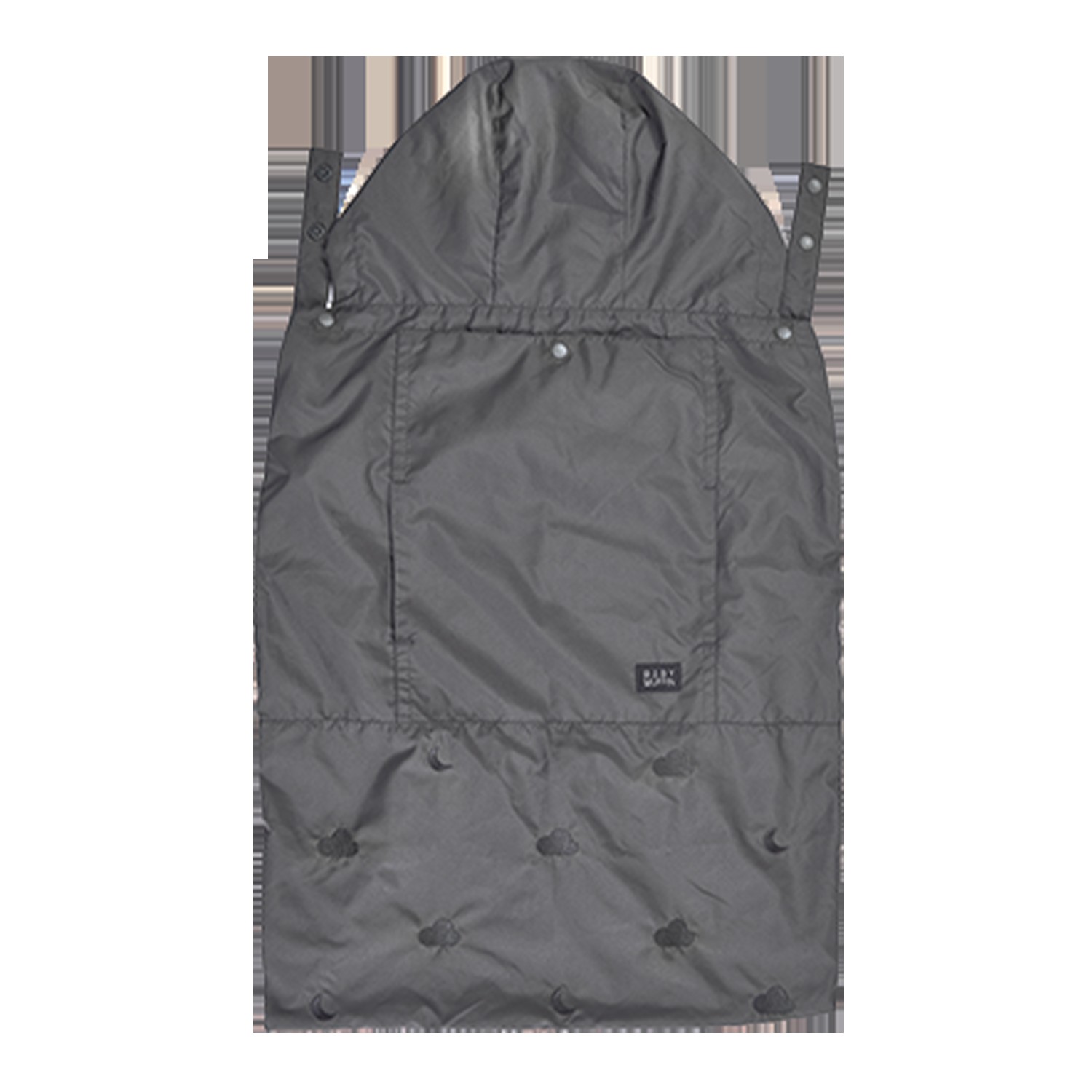 (防風款)輕量防潑水背巾罩 (深灰)