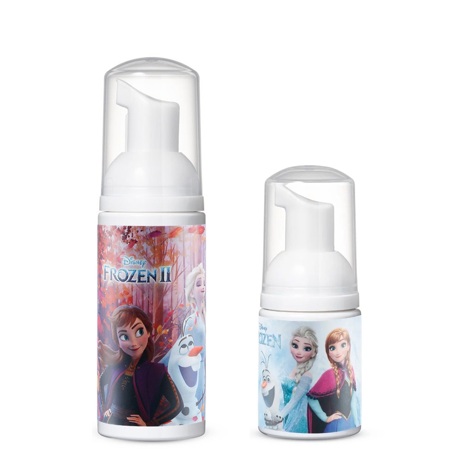 期間限定兩入組-冰雪奇緣系列長效乾洗手慕斯-無味(50ml+20ml)