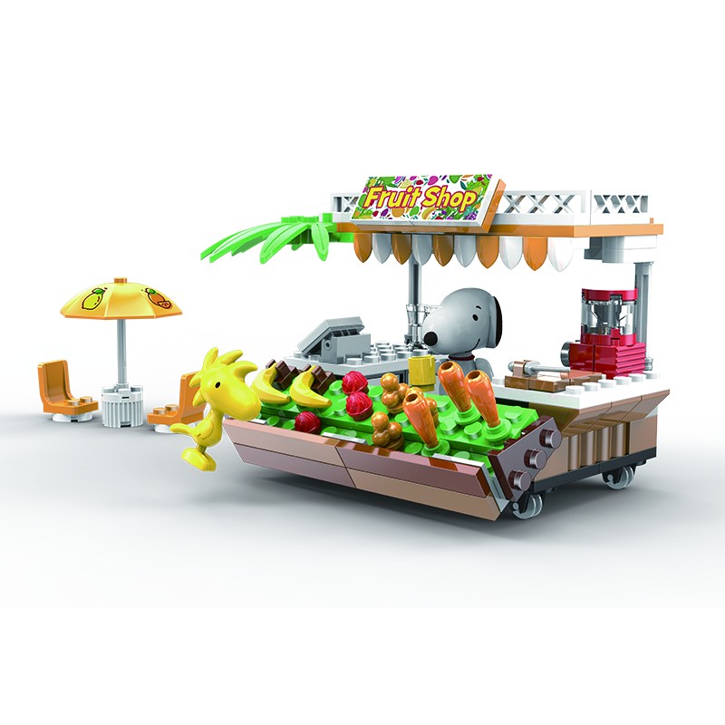 史努比歡樂廣場系列-果汁吧-141片