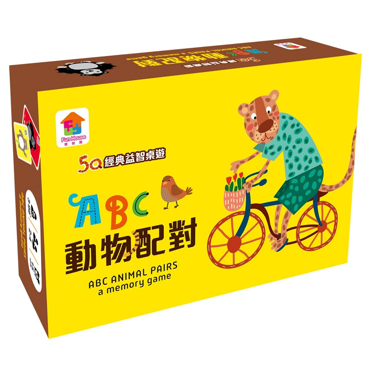 ABC動物配對-內附52張卡牌+1張遊戲說明書