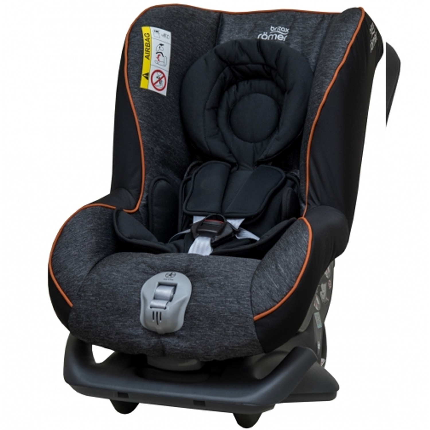 頭等艙0-4歲安全汽座-黑灰色