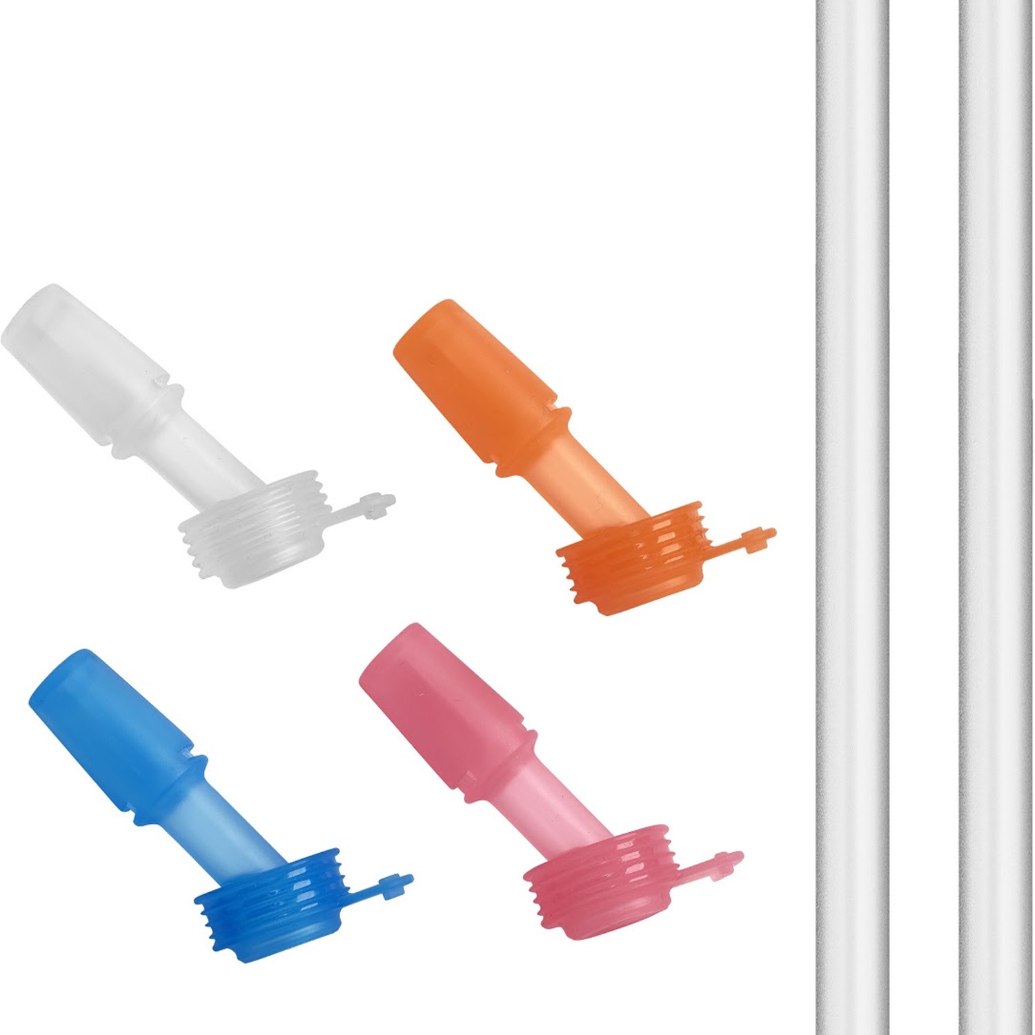 EDDY+ 兒童系列 多彩咬嘴吸管組-吸嘴+吸管