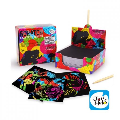 創意便籤-炫彩刮畫組