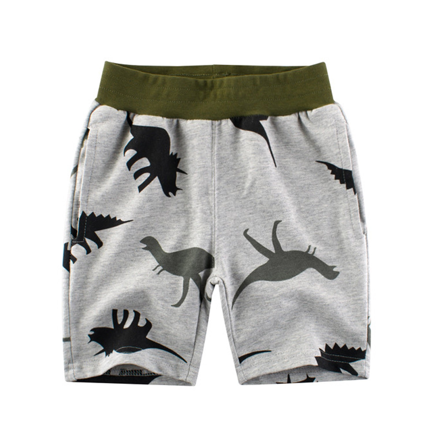 剪影恐龍五分褲 (90cm)