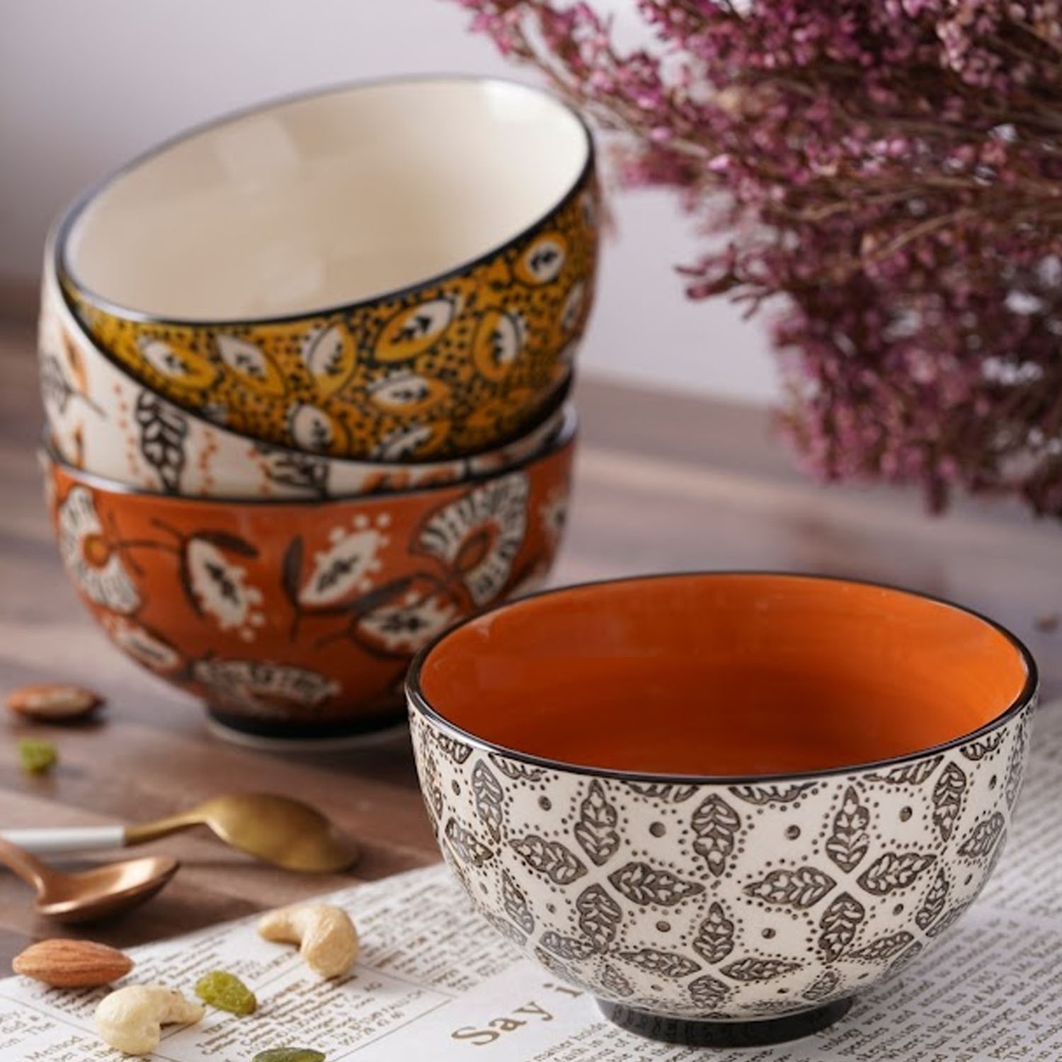 摩洛哥小餐碗-四色一組 (11.5x6.5cm)-4入