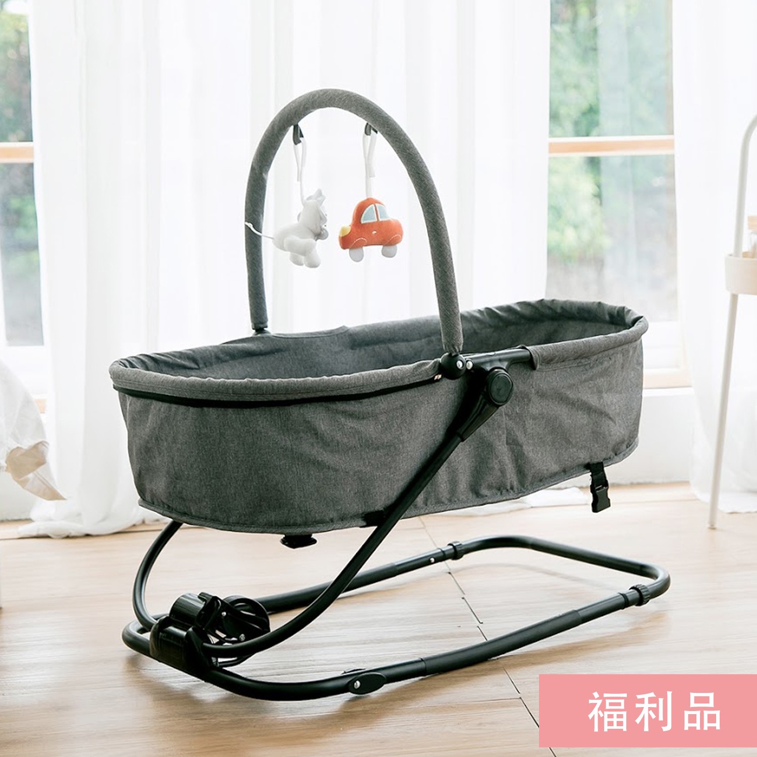 【福利品】三段式安撫椅-沉靜灰