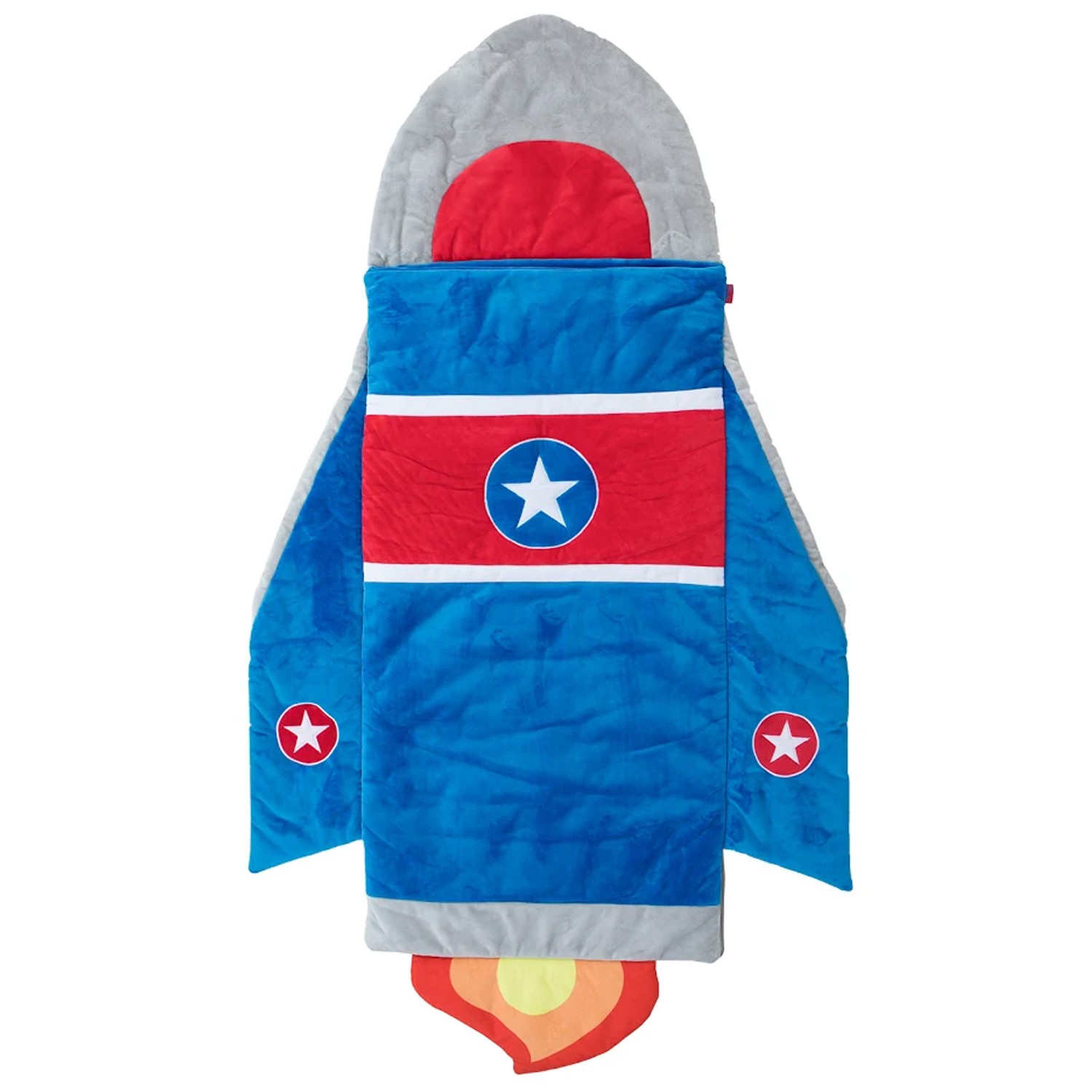 3D童趣系列-天空藍噴射機兒童睡袋 (寬55 / 110cm(展開)*長140cm)