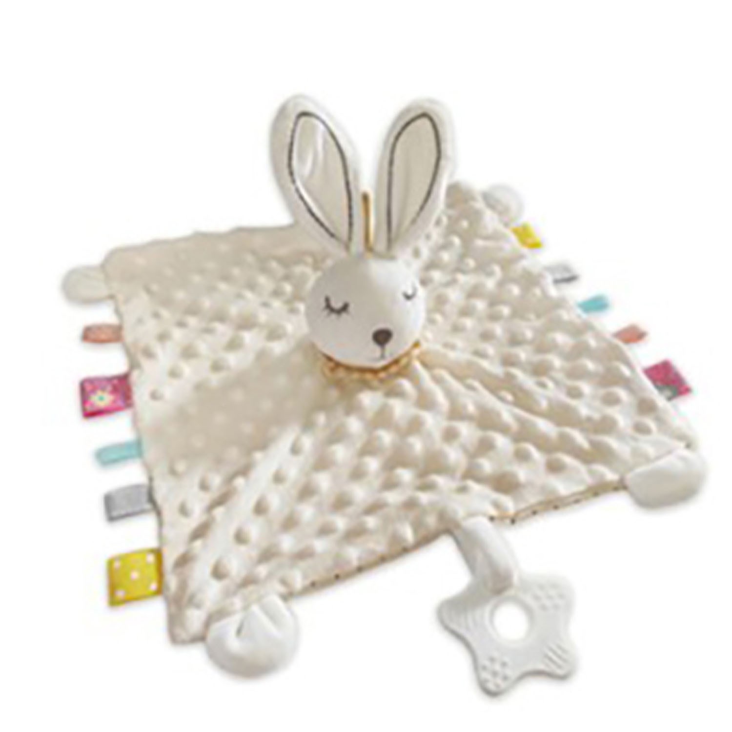 可愛動物捏捏安撫巾-小白兔公主-團購專案