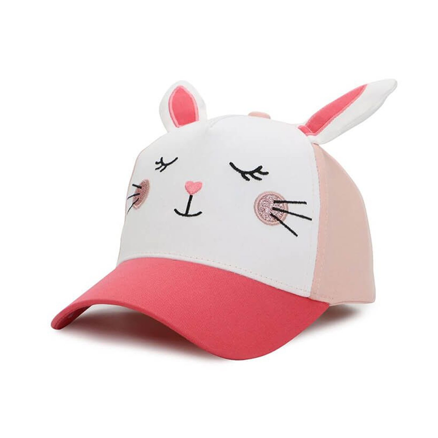 3D防曬透氣棒球帽-邦妮免 (4y-6y)