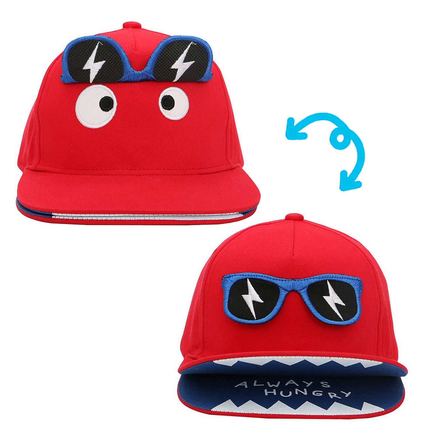 3D防曬透氣棒球帽-小怪獸 (4y-6y)