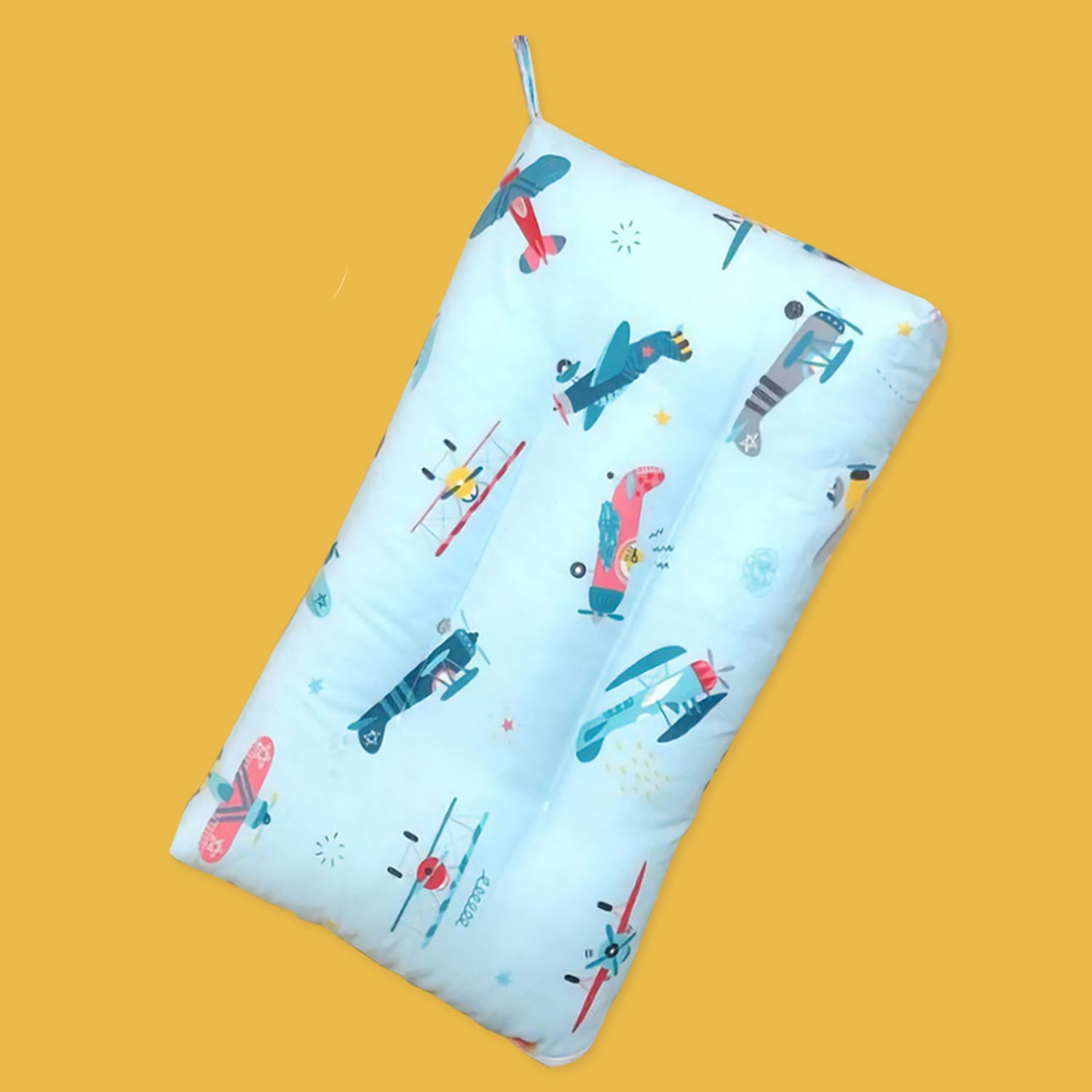 純棉可水洗抑菌兒童枕-飛翔之夢 (30x50cm)-1入