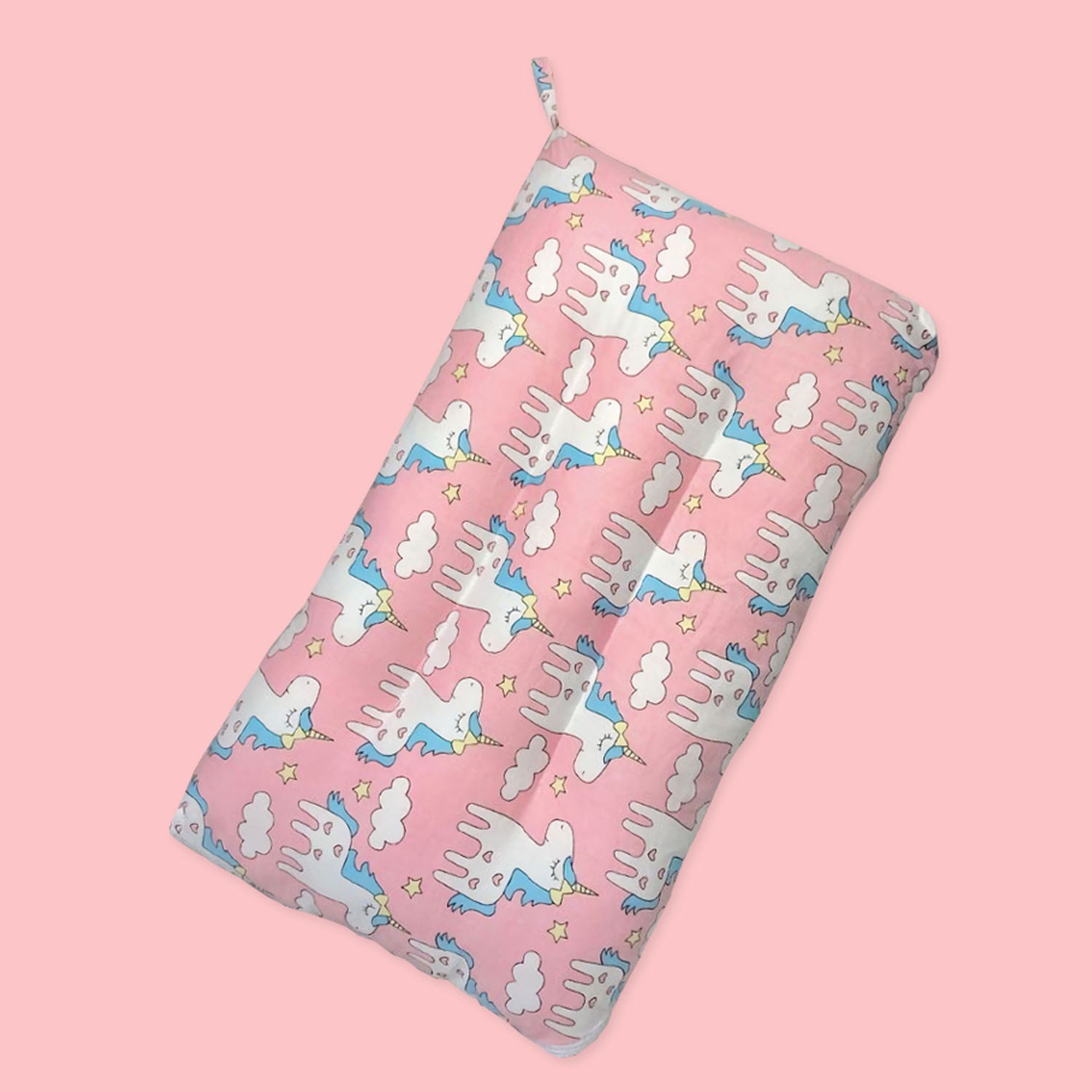 純棉可水洗抑菌兒童枕-獨角獸 (30x50cm)-1入