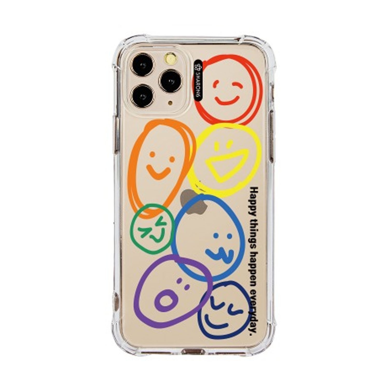 設計款手機殼-彩虹表情 (iPhone-12/ 12 Pro)