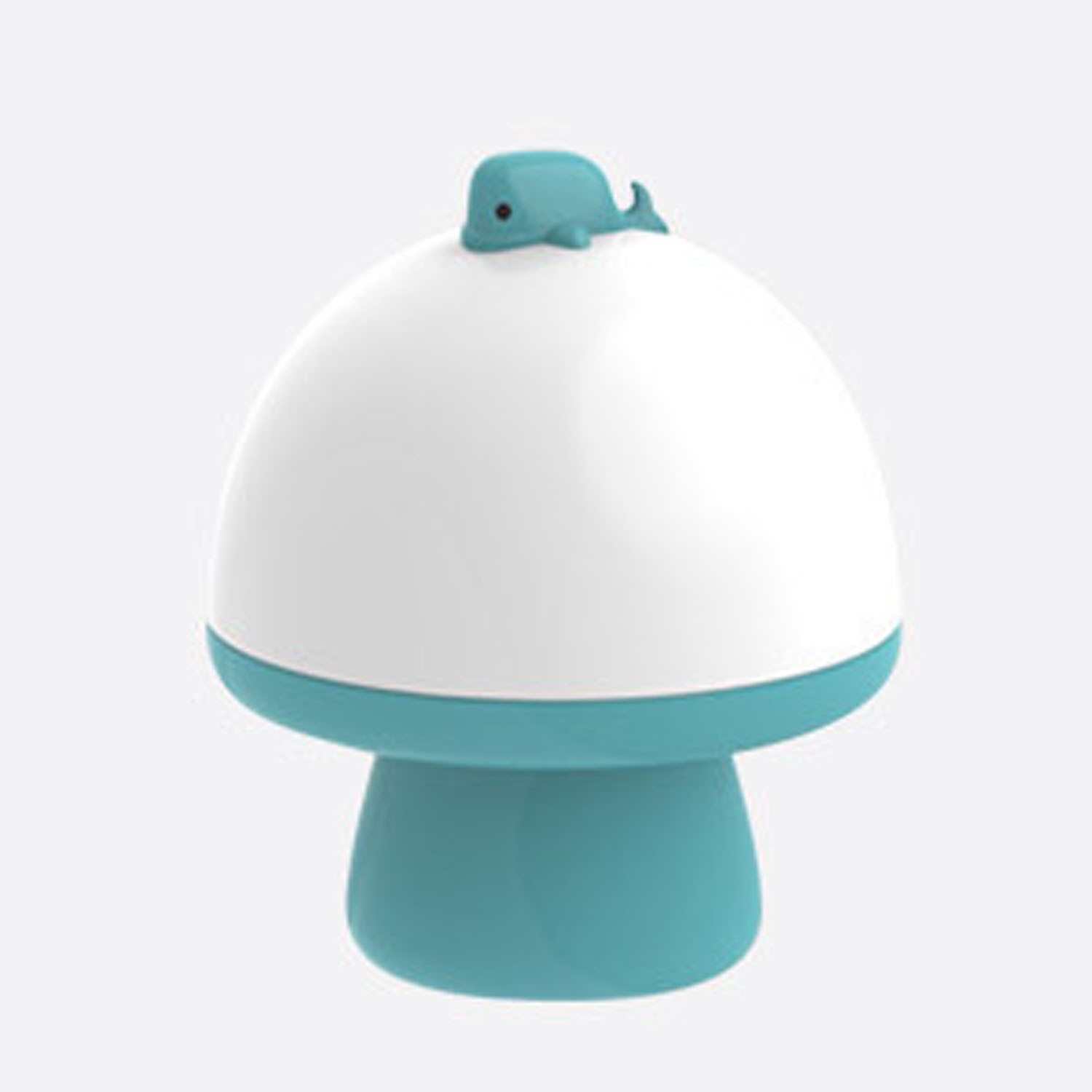 音樂投影奇幻小夜燈-海豚-藍綠 (15.3X12.5cm)