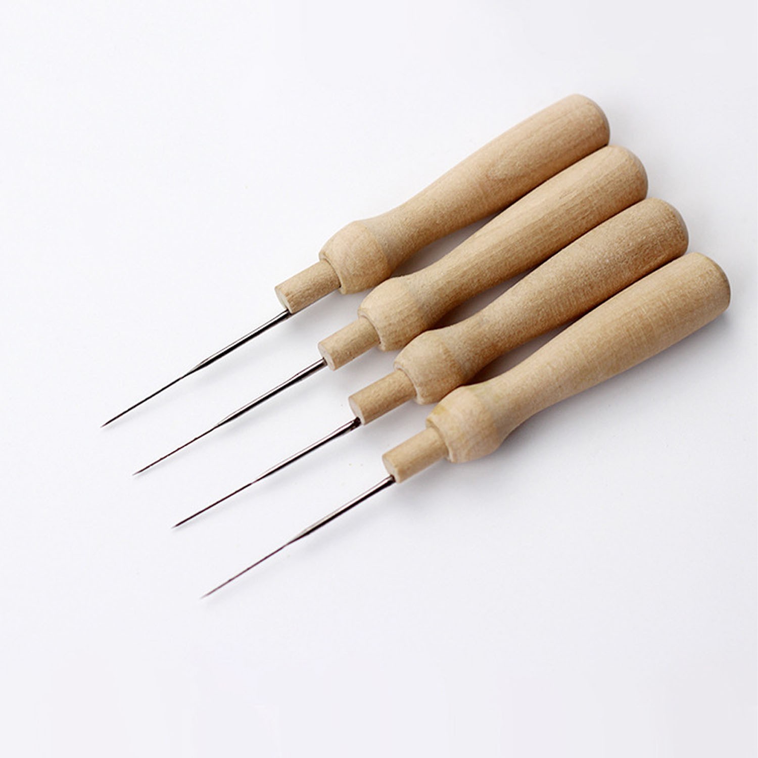 羊毛氈工具-木柄戳針