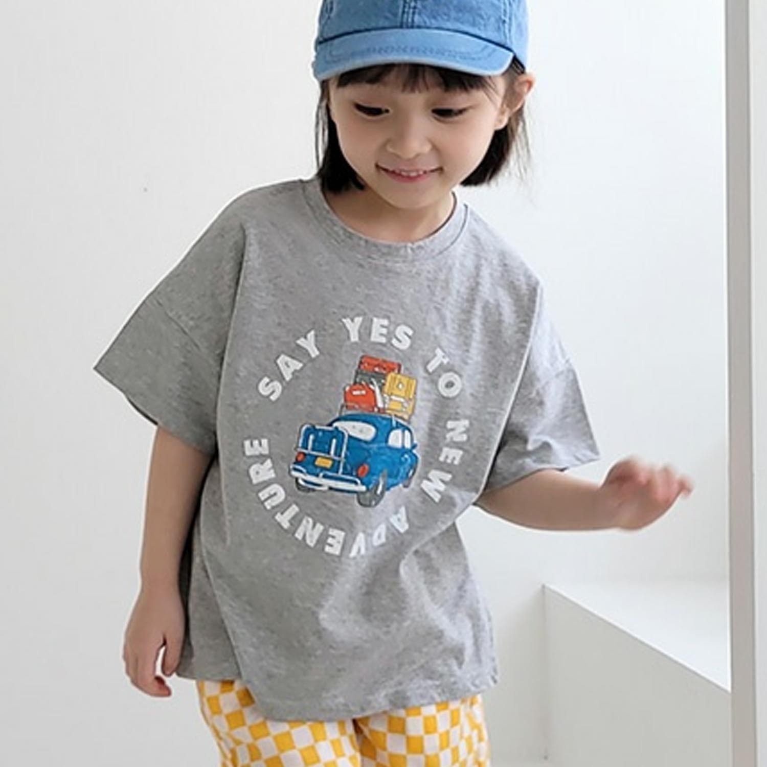 滿載車車T-灰 (5號[90-95cm])