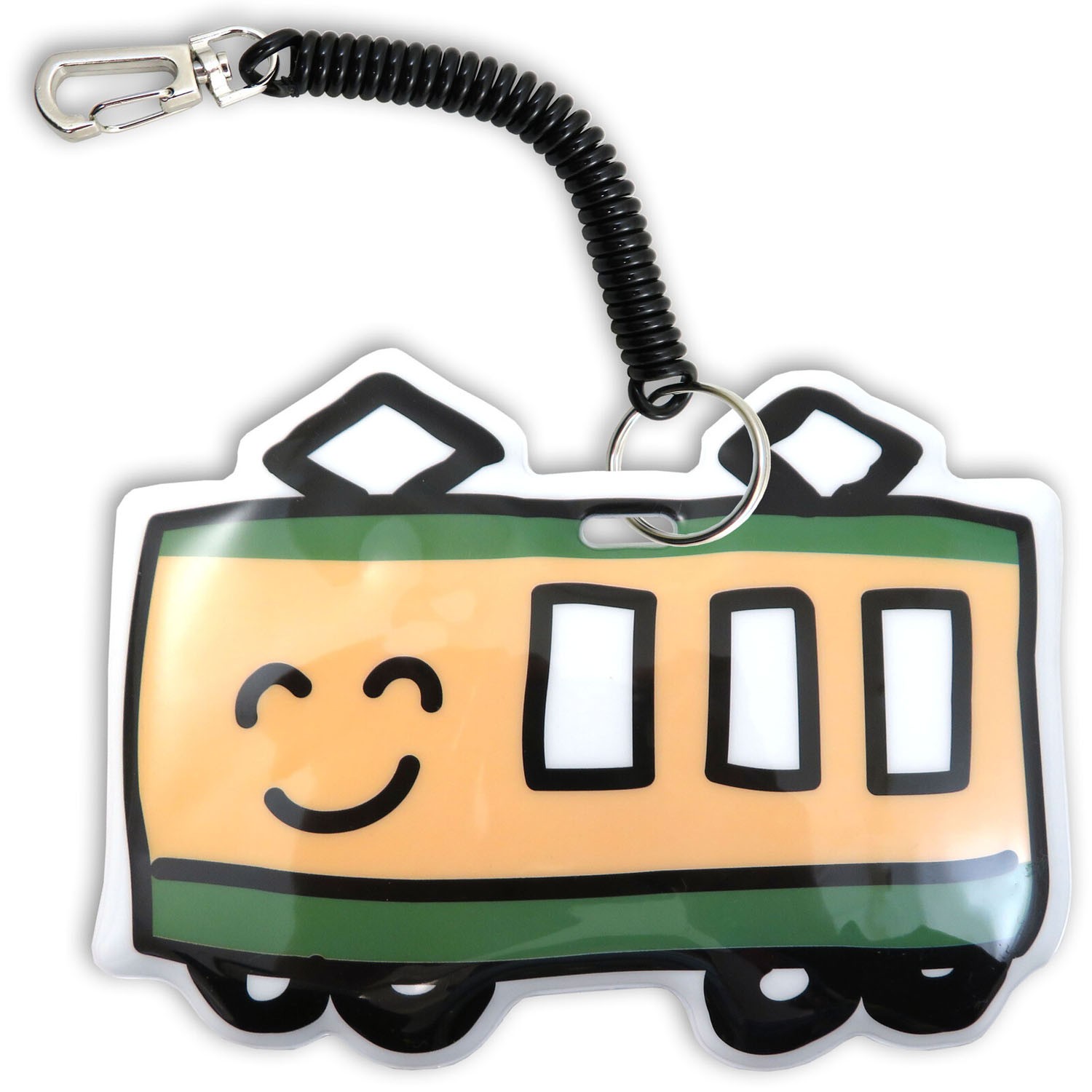 童趣插畫悠遊卡套-電車