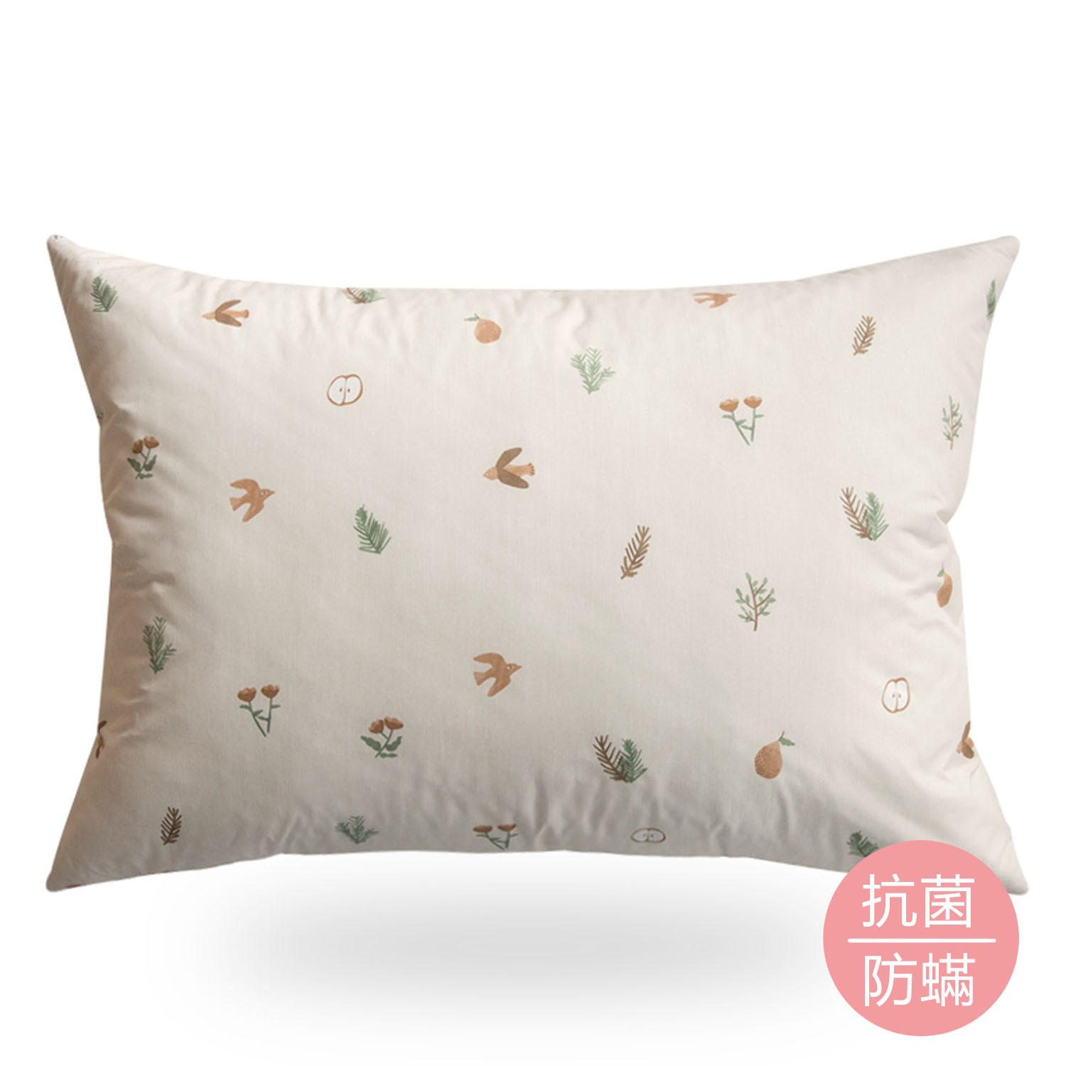 M2全方位抗菌防蟎枕套-秋日花園 (50X70cm)