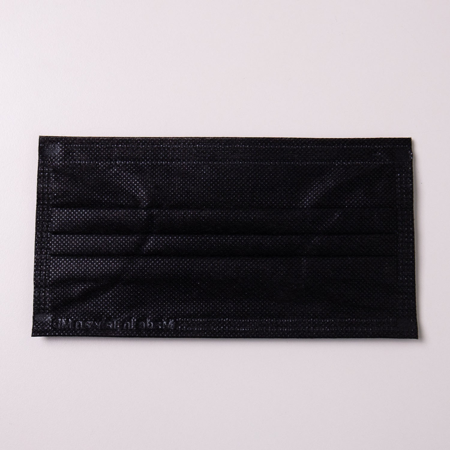 成人平面三層醫用/醫療口罩/雙鋼印/台灣製(未滅菌)-曜石黑 (17.5x9.5cm)-50入/盒